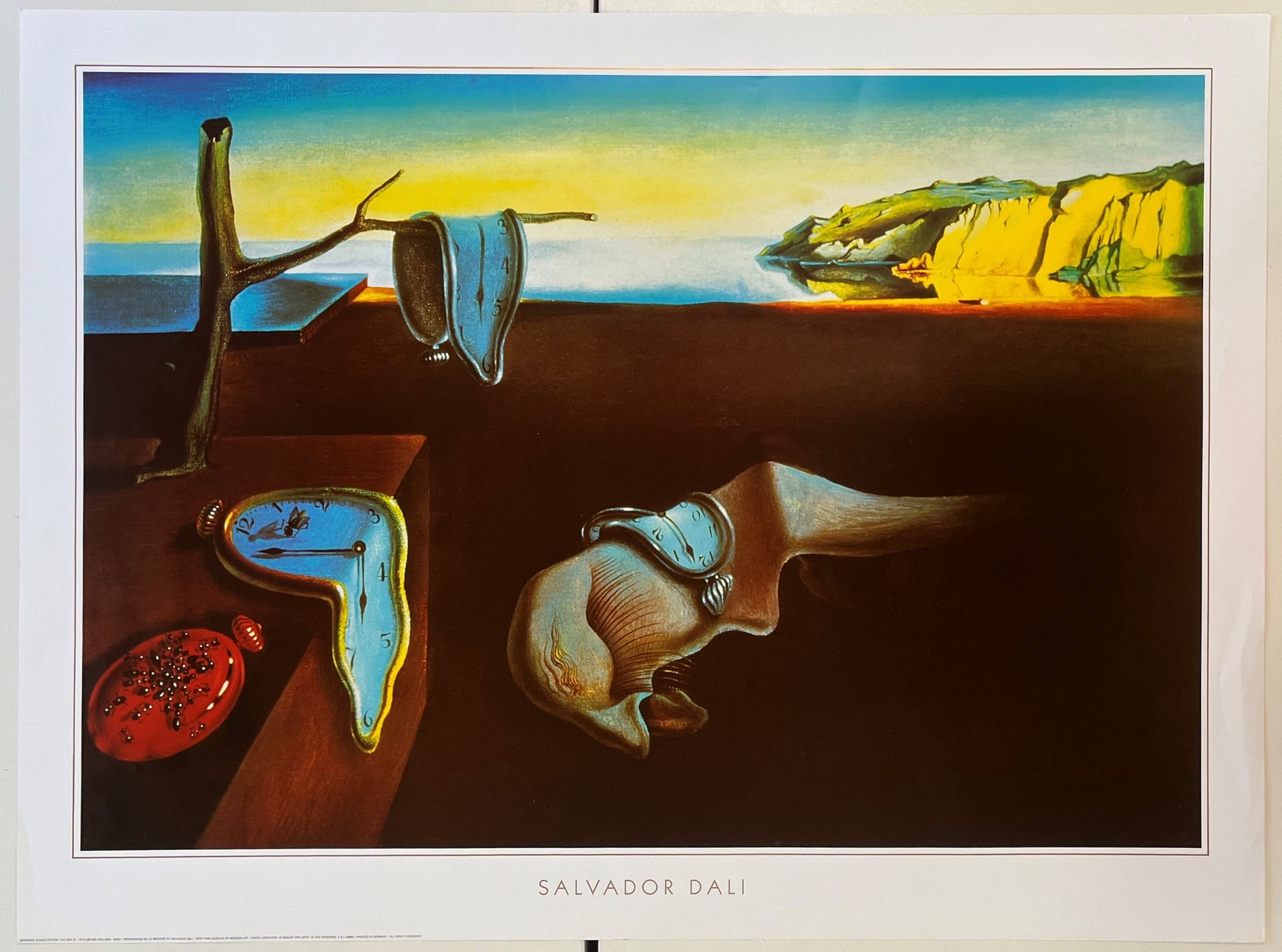 FIVE VINTAGE SALVADOR DALI GALLERY POSTERS - Image 14 of 17