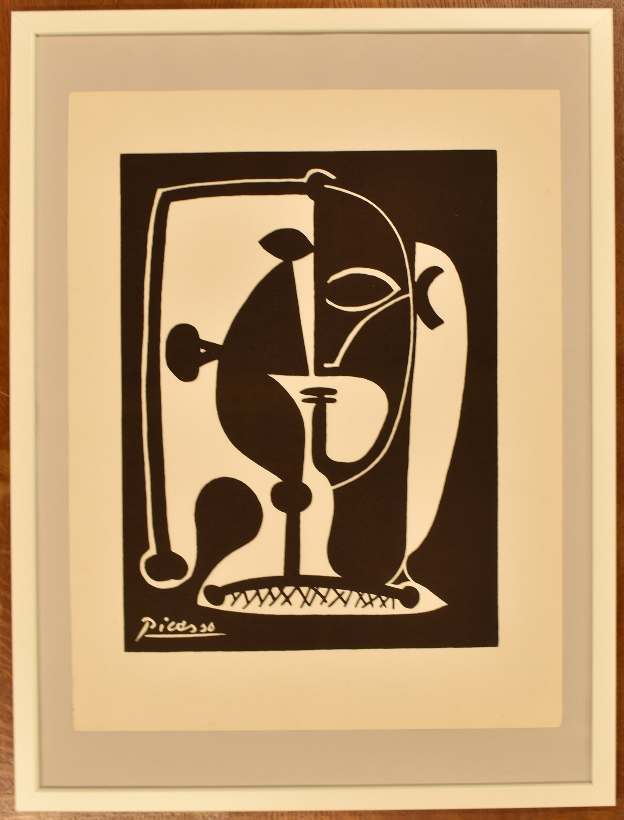 PABLO PICASSO - FIGURE 1948 - LITHOGRAPH ON PAPER - Image 2 of 4
