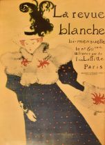 HENRI DE TOULOUSE-LAUTREC - LA REVUE BLANCHE POSTER