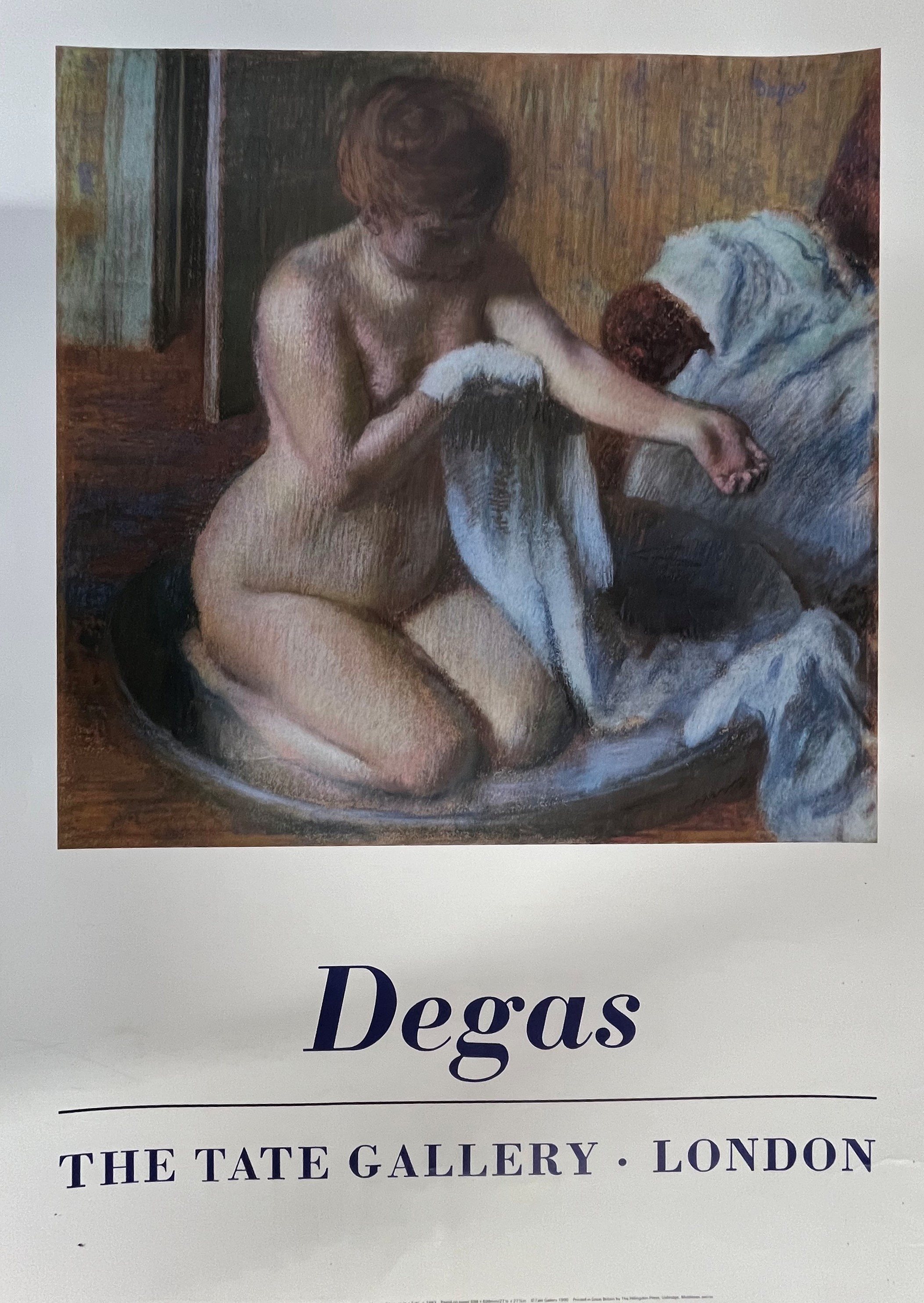 AFTER EDGAR DEGAS - WOMAN IN A TUB & FRIEZE OF DANCERS POSTERS - Image 3 of 4