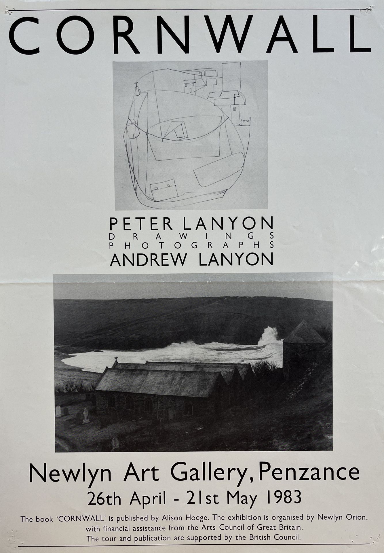 TERRY FROST & PETER LANYON - TWO VINTAGE EXHIBITION POSTERS - Bild 7 aus 7
