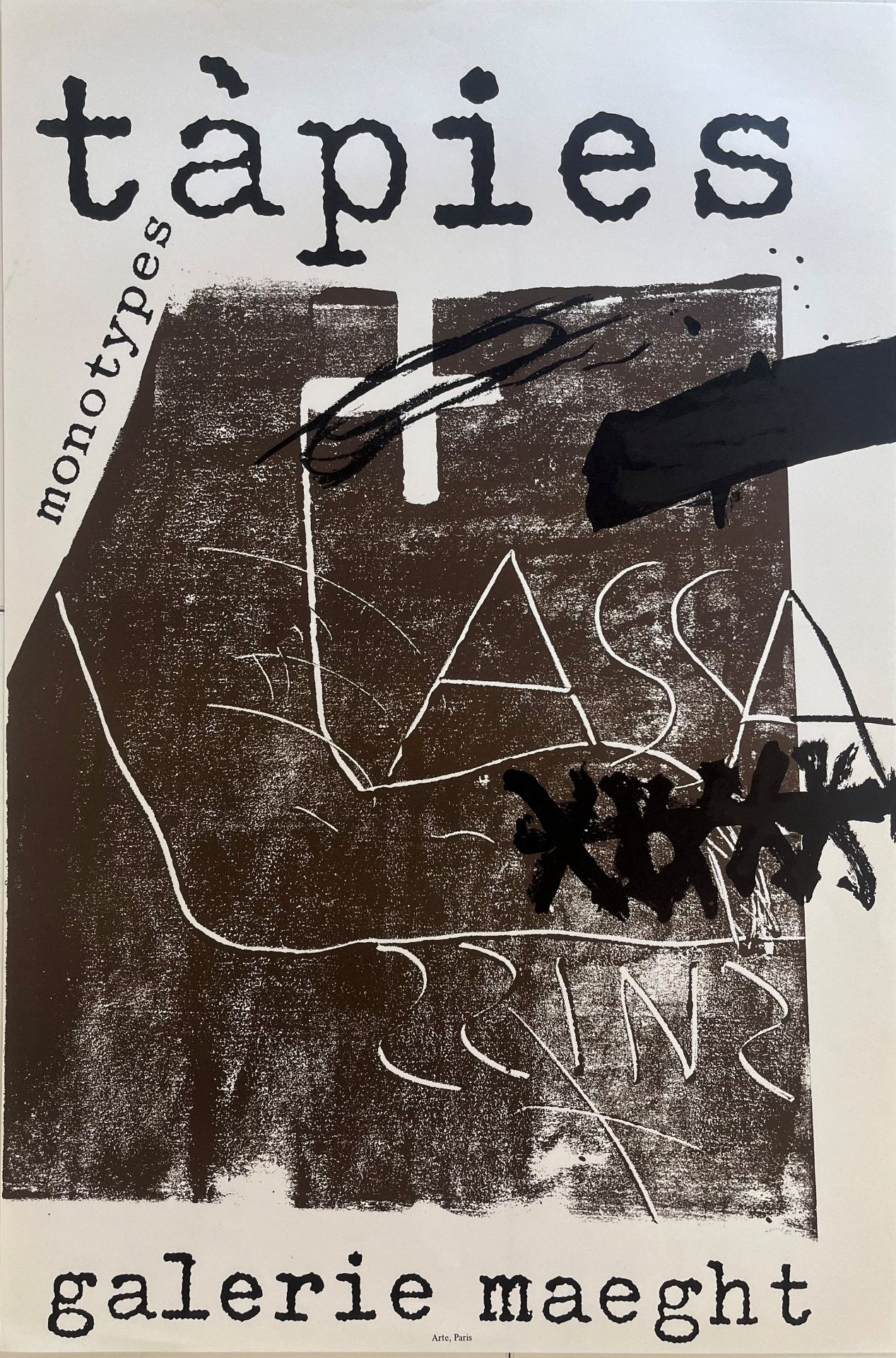 R.MOTHERWELL/A.TAPIES/HANS HOFMANN - EXHIBITION POSTERS (3) - Bild 6 aus 10