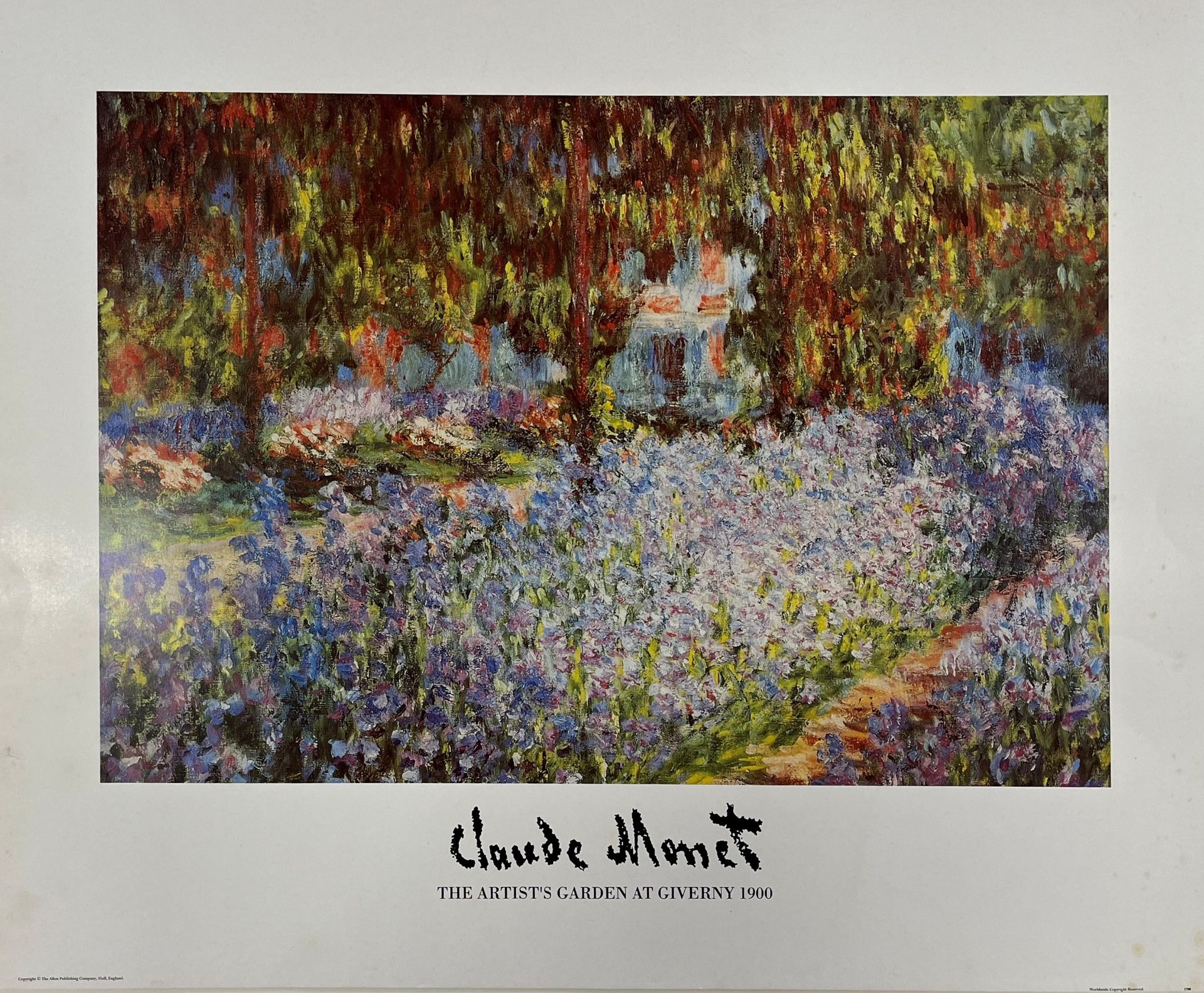 SIX VINTAGE GALLERY POSTER AFTER CLAUDE MONET - Image 18 of 19