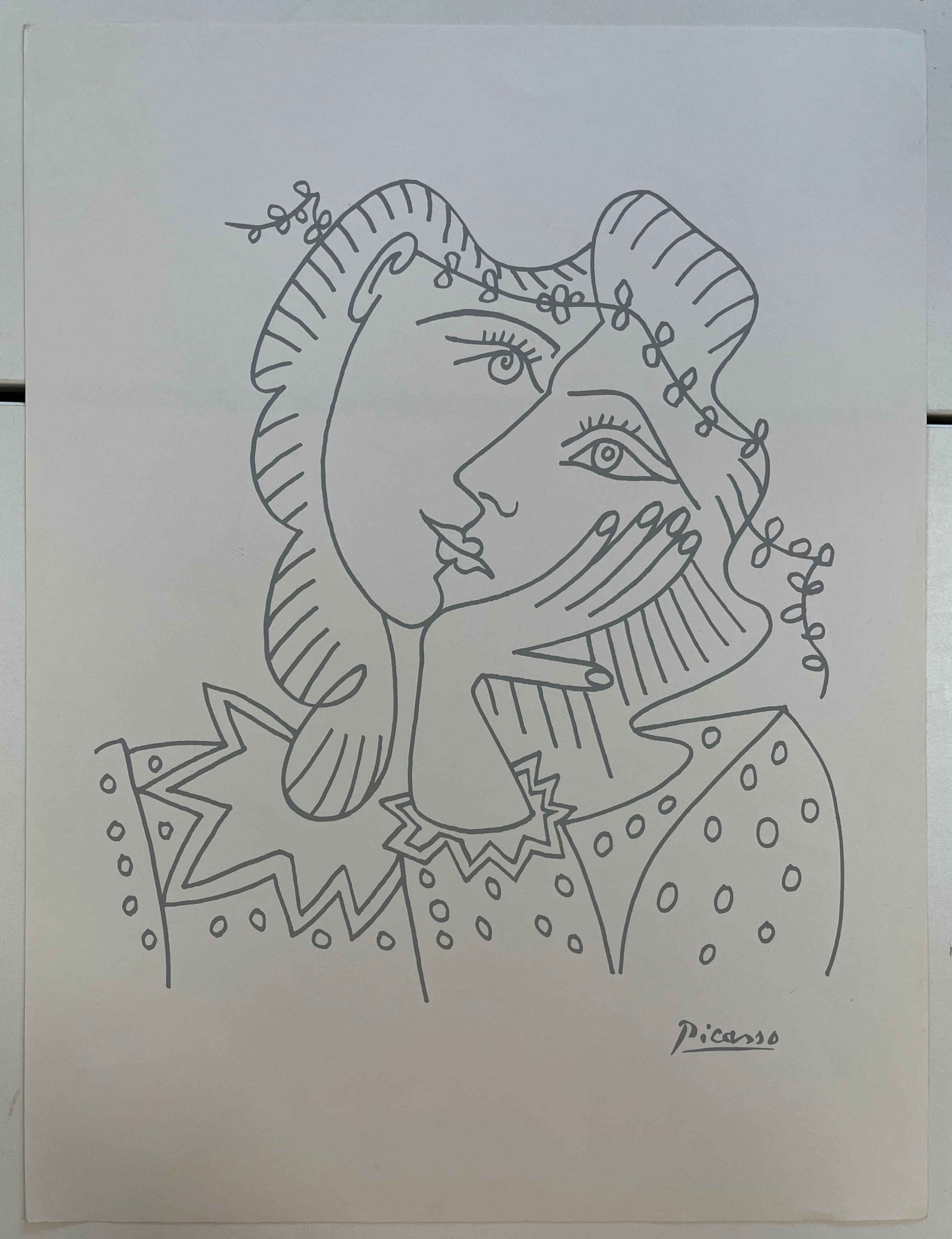 FIVE VINTAGE SERIGRAPHS & LITHOGRAPHS AFTER PABLO PICASSO - Image 13 of 16