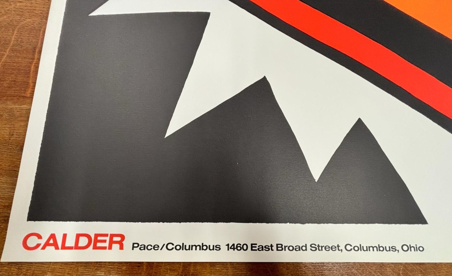 ALEXANDER CALDER - CALDER PACE / COLUMBUS 1971 POSTER - Image 5 of 5