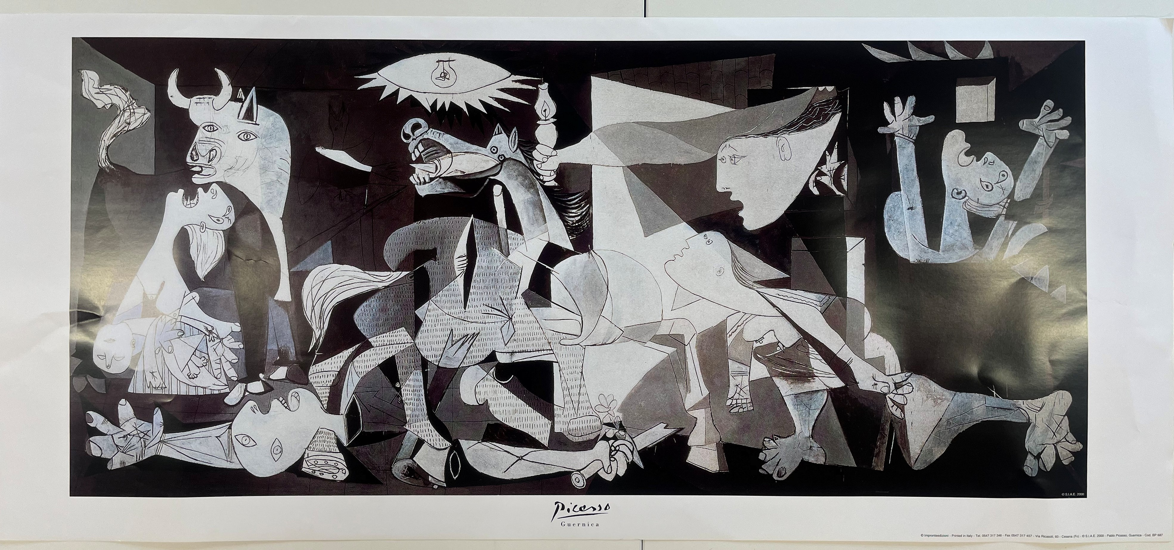 AFTER PABLO PICASSO (1881-1973) - GUERNICA - GALLERY POSTER - Image 2 of 5