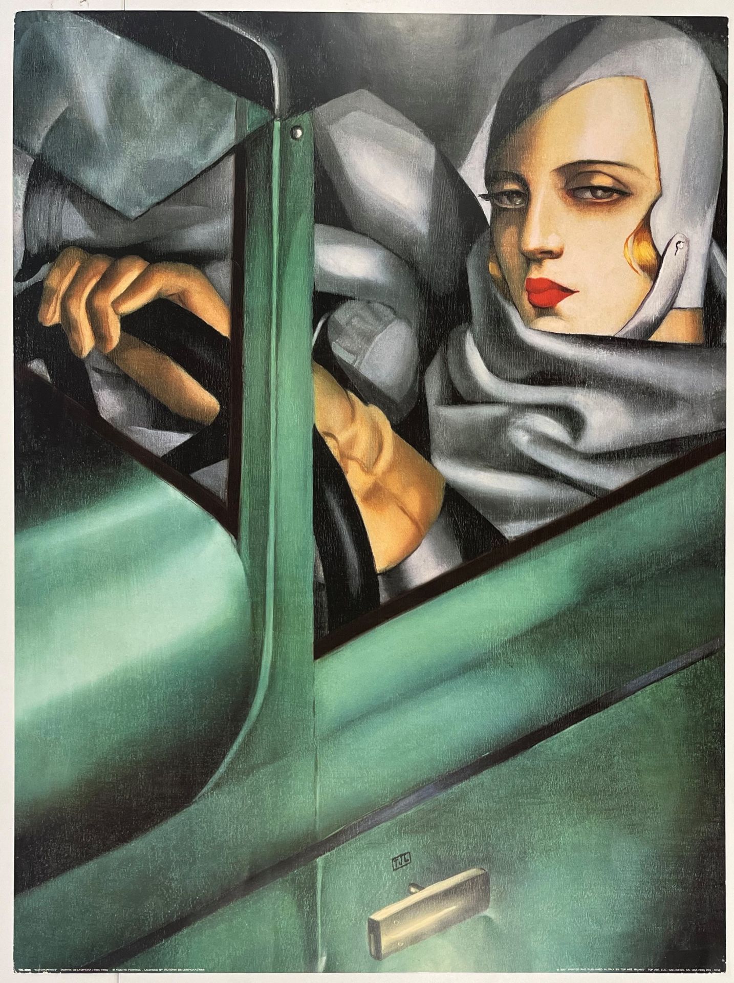TAMARA D LEMPICKA - YOUNG GIRL IN GREEN & OTHER FOUR POSTERS (5) - Image 8 of 16