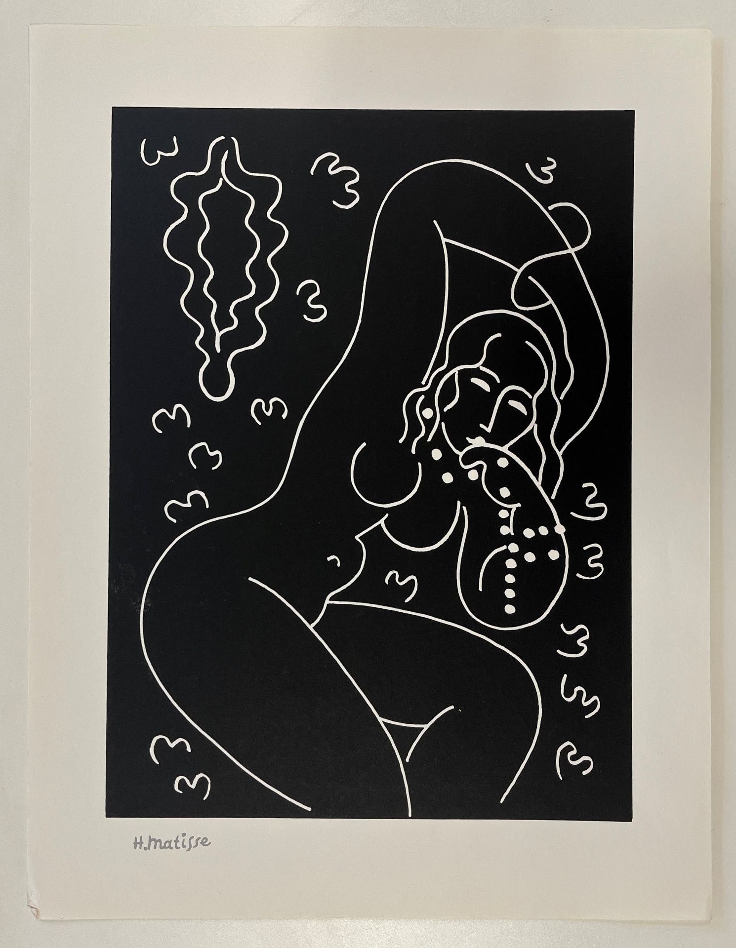 SEVEN VINTAGE LITHOGRAPHS ON PAPER AFTER HENRI MATISSE - Image 10 of 22