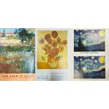 AFTER VINCENT VAN GOGH - SELECTION IF FOUR EXHIBITION POSTERS