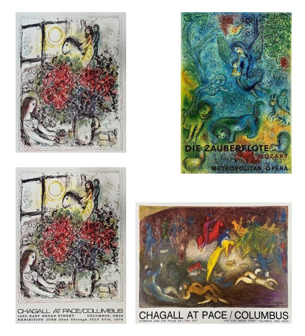 MARC CHAGALL - SELECTION OF OFFSET LITHOGRAPHS