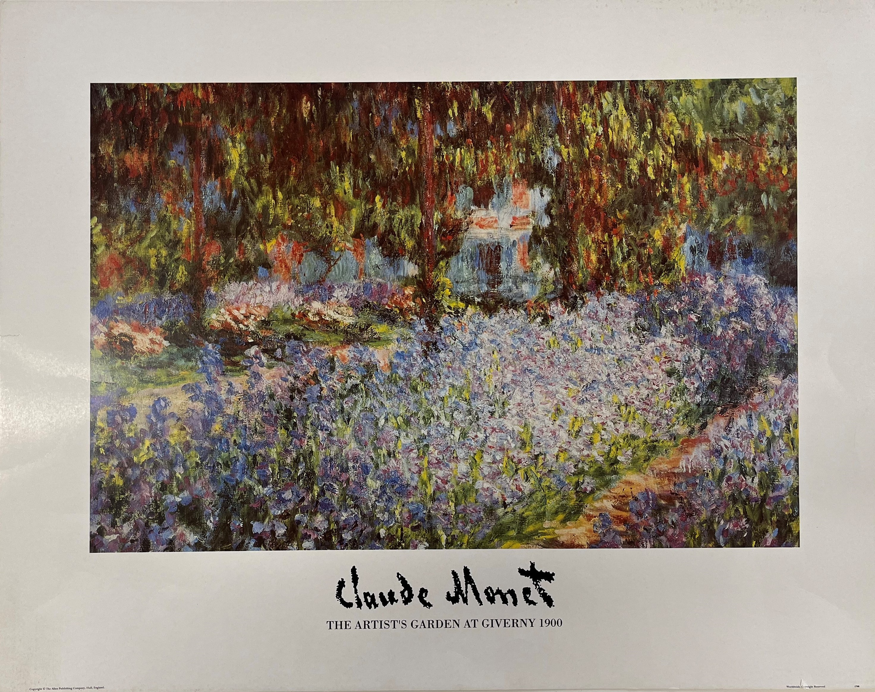 SIX VINTAGE GALLERY POSTER AFTER CLAUDE MONET - Image 15 of 19