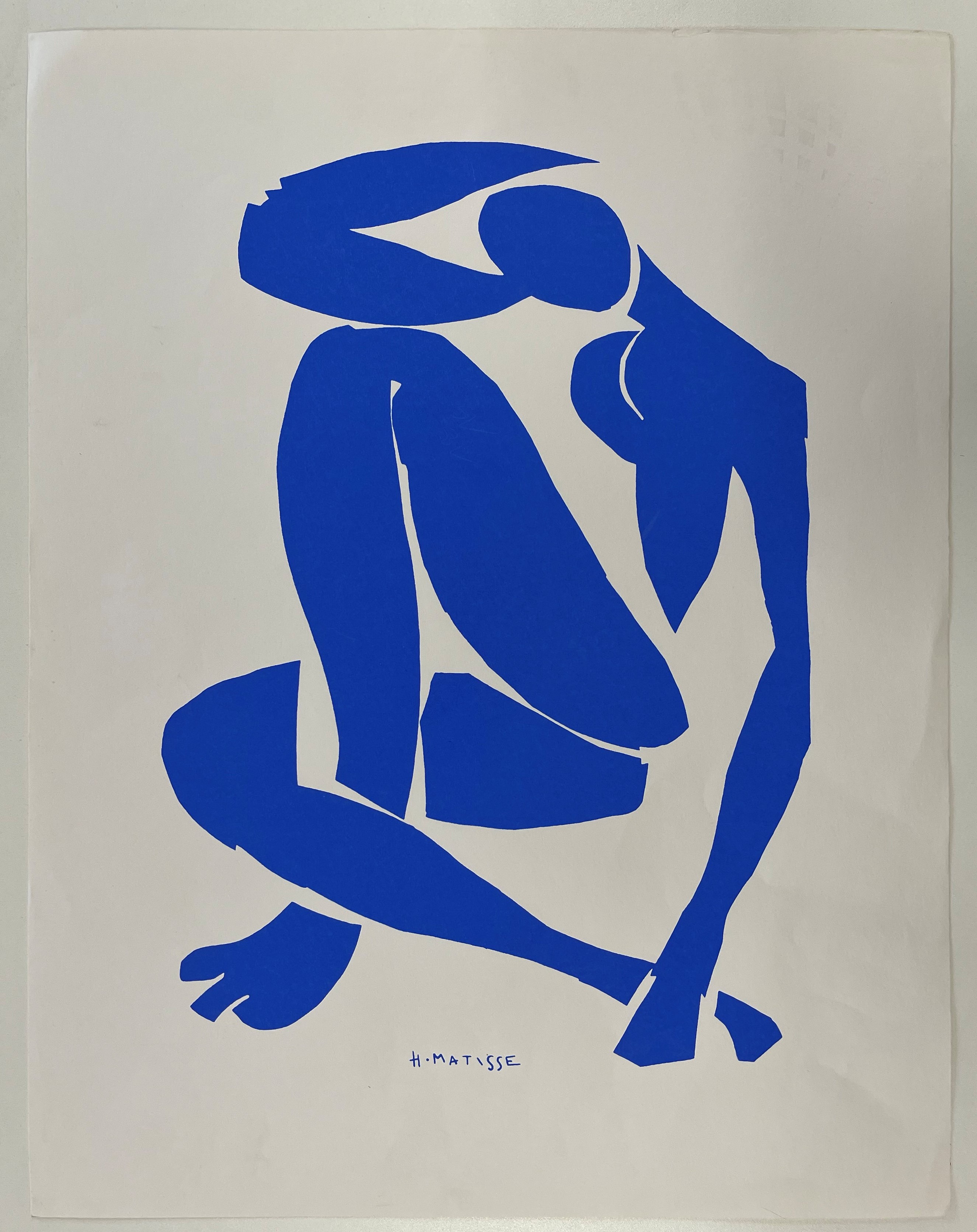 TWO VINTAGE COLOUR SCREENPRINTS AFTER HENRI MATISSE - Image 4 of 7