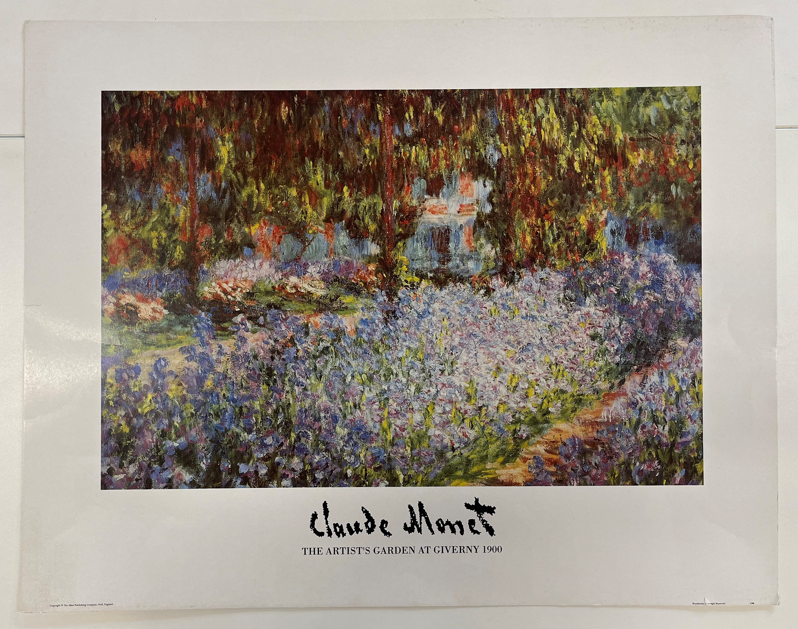 SIX VINTAGE GALLERY POSTER AFTER CLAUDE MONET - Image 14 of 19