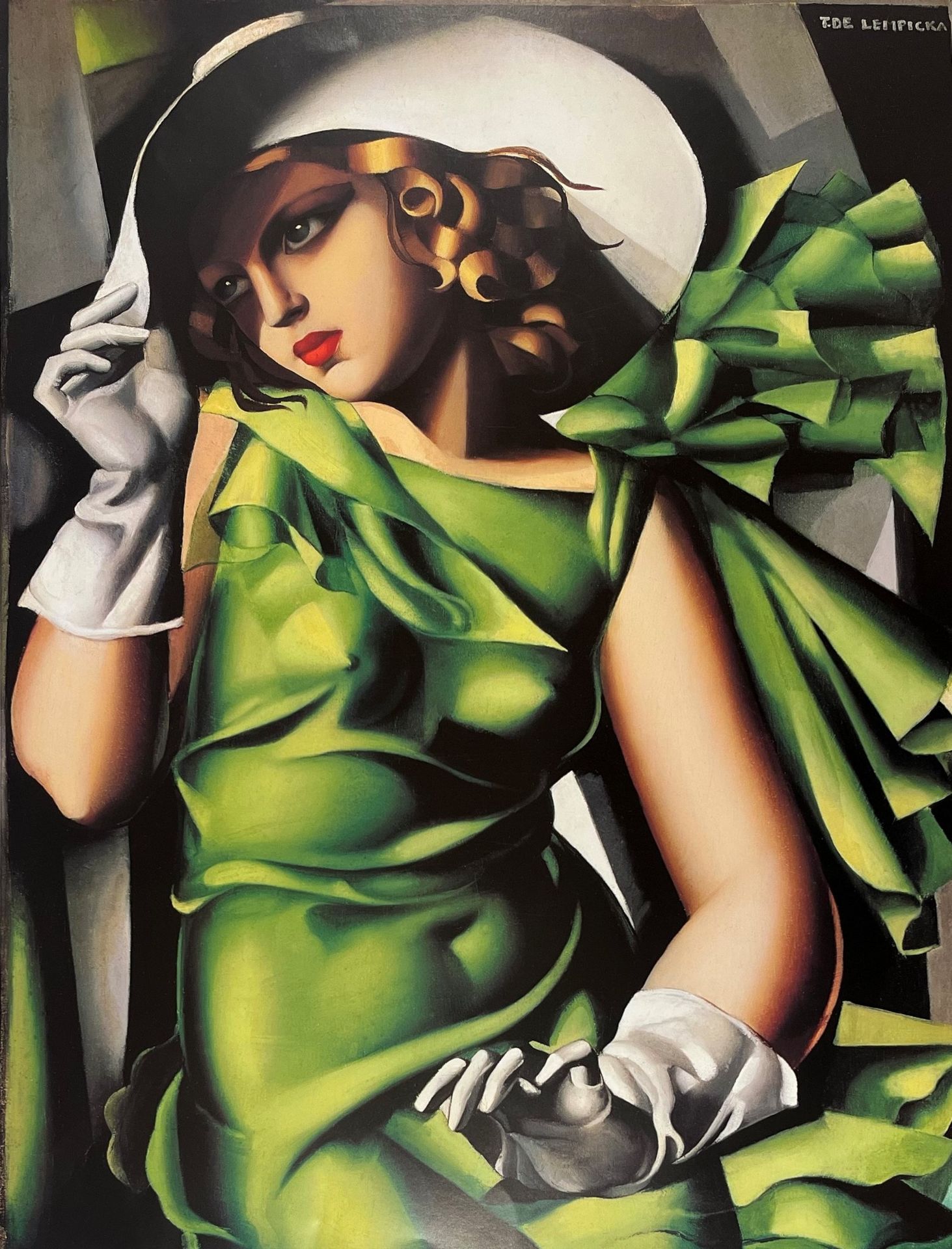 TAMARA D LEMPICKA - YOUNG GIRL IN GREEN & OTHER FOUR POSTERS (5) - Image 15 of 16