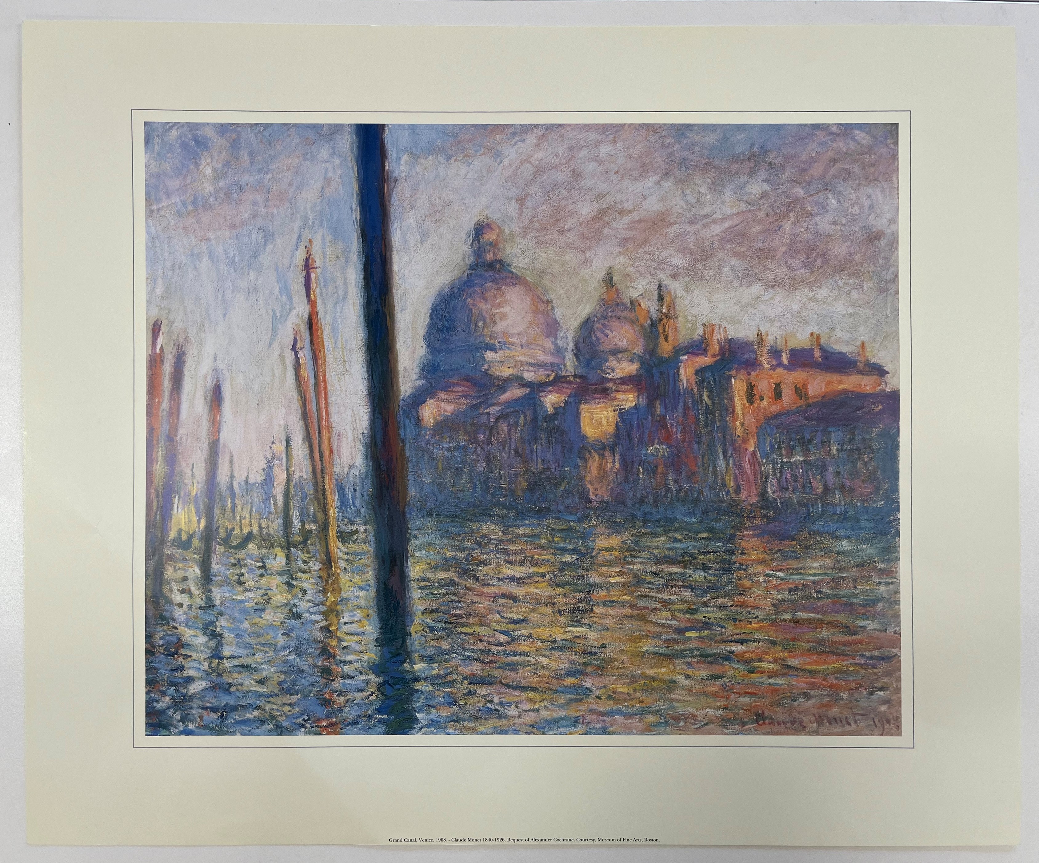 AFTER CLAUDE MONET - SELECTION OF MUSEUM POSTERS (7) - Image 17 of 22