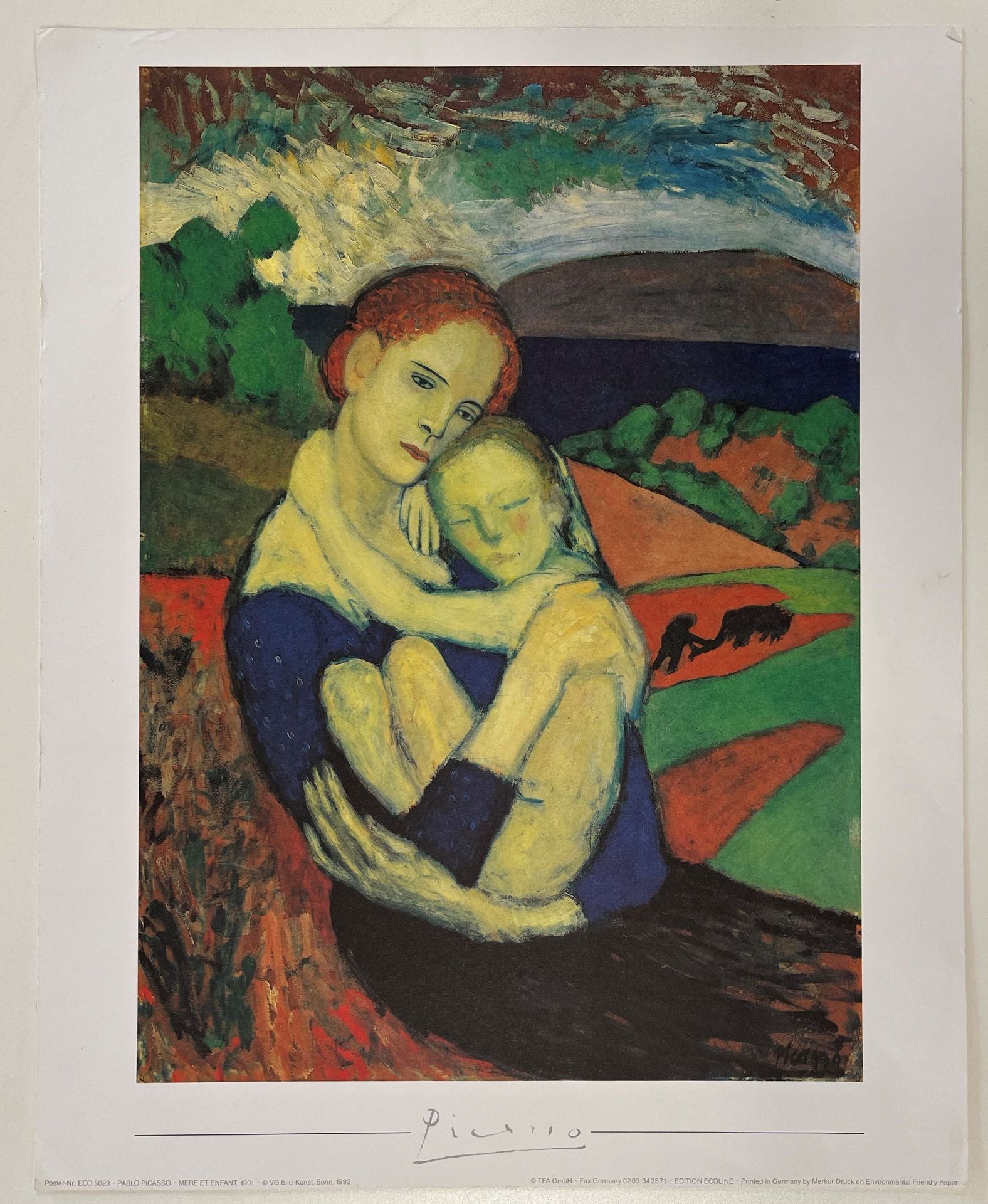 FIFTEEN VINTAGE GALLERY POSTERS AFTER CEZANNE, RENOIR & MORE - Image 4 of 46