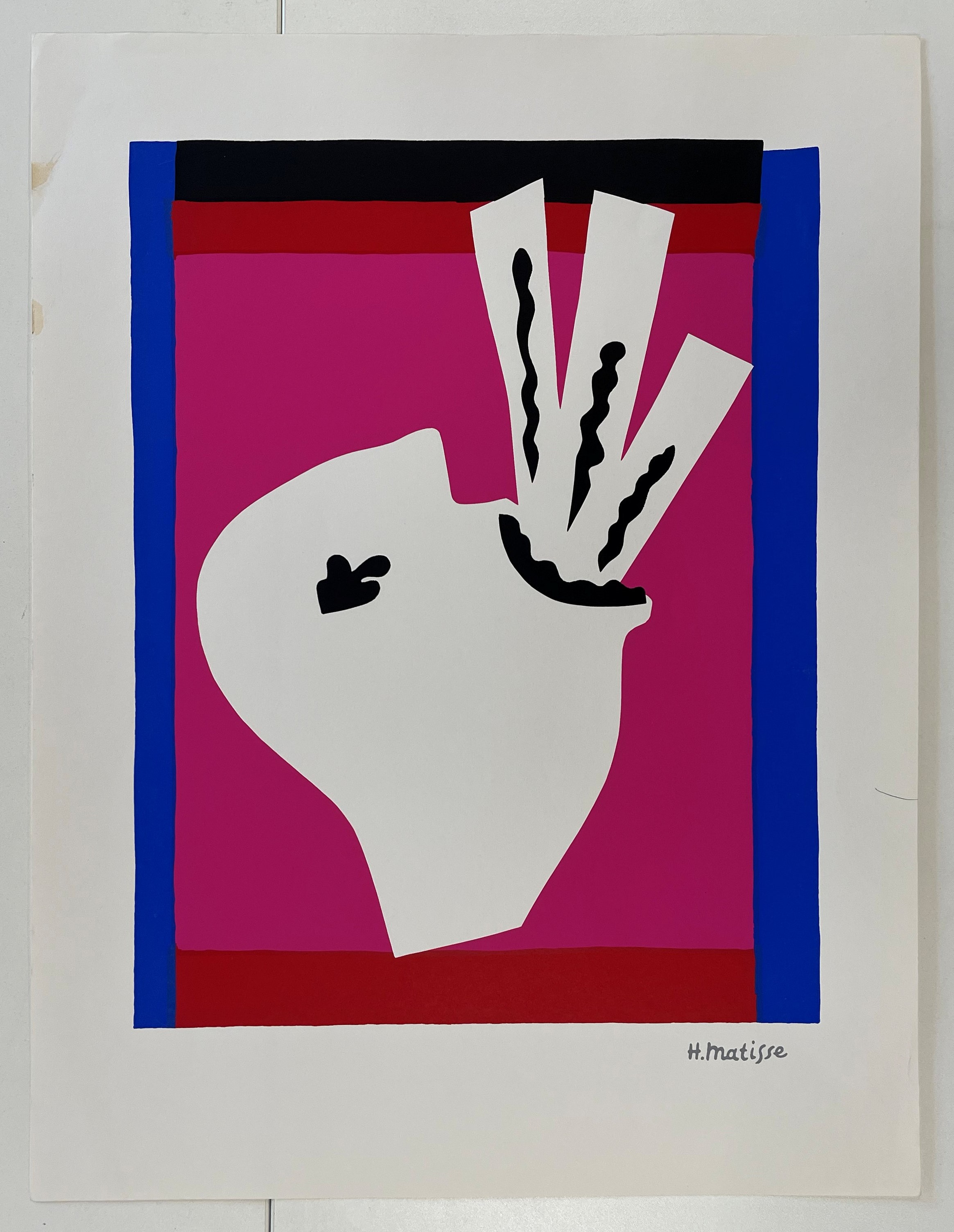 SIX VINTAGE LITHOGRAPHS ON PAPER AFTER HENRI MATISSE - Image 13 of 19