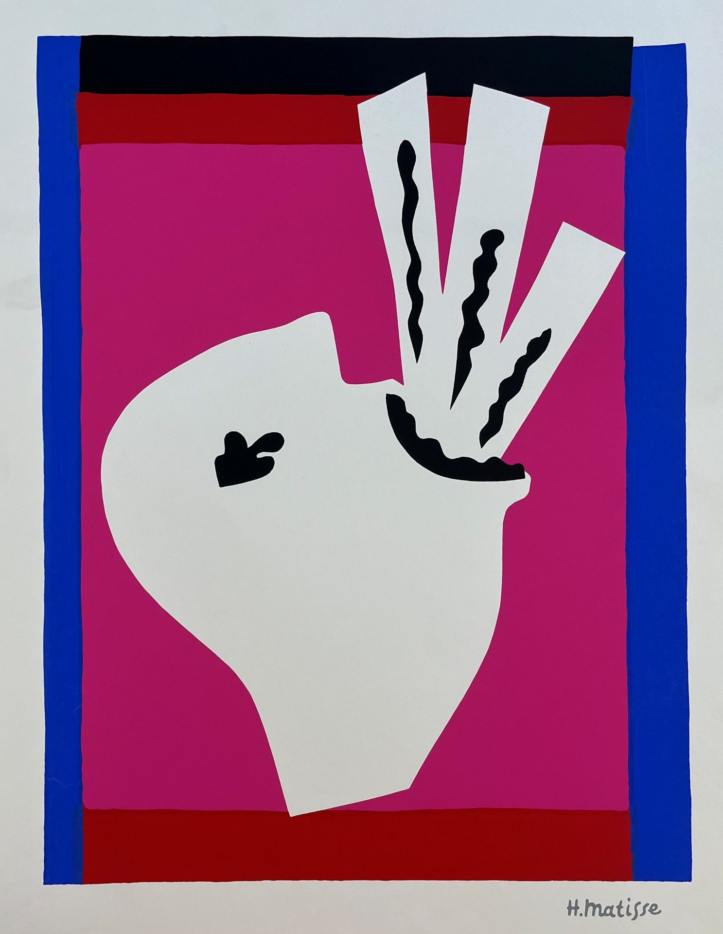 SEVEN VINTAGE LITHOGRAPHS ON PAPER AFTER HENRI MATISSE - Image 10 of 24