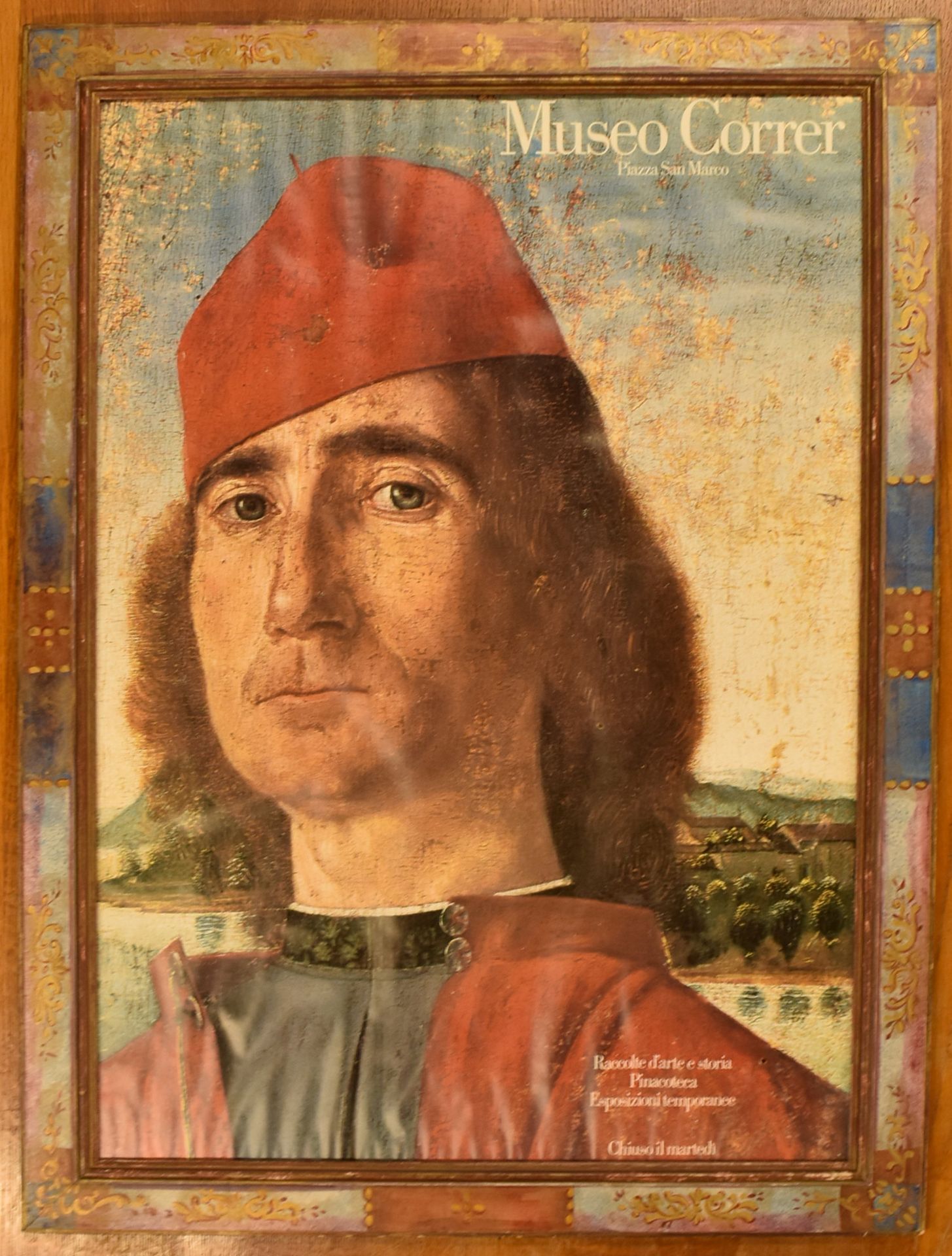 CARAVAGGIO - MAN IN RED HAT EXHIBITION POSTER X CORRER MUSEUM - Bild 2 aus 5