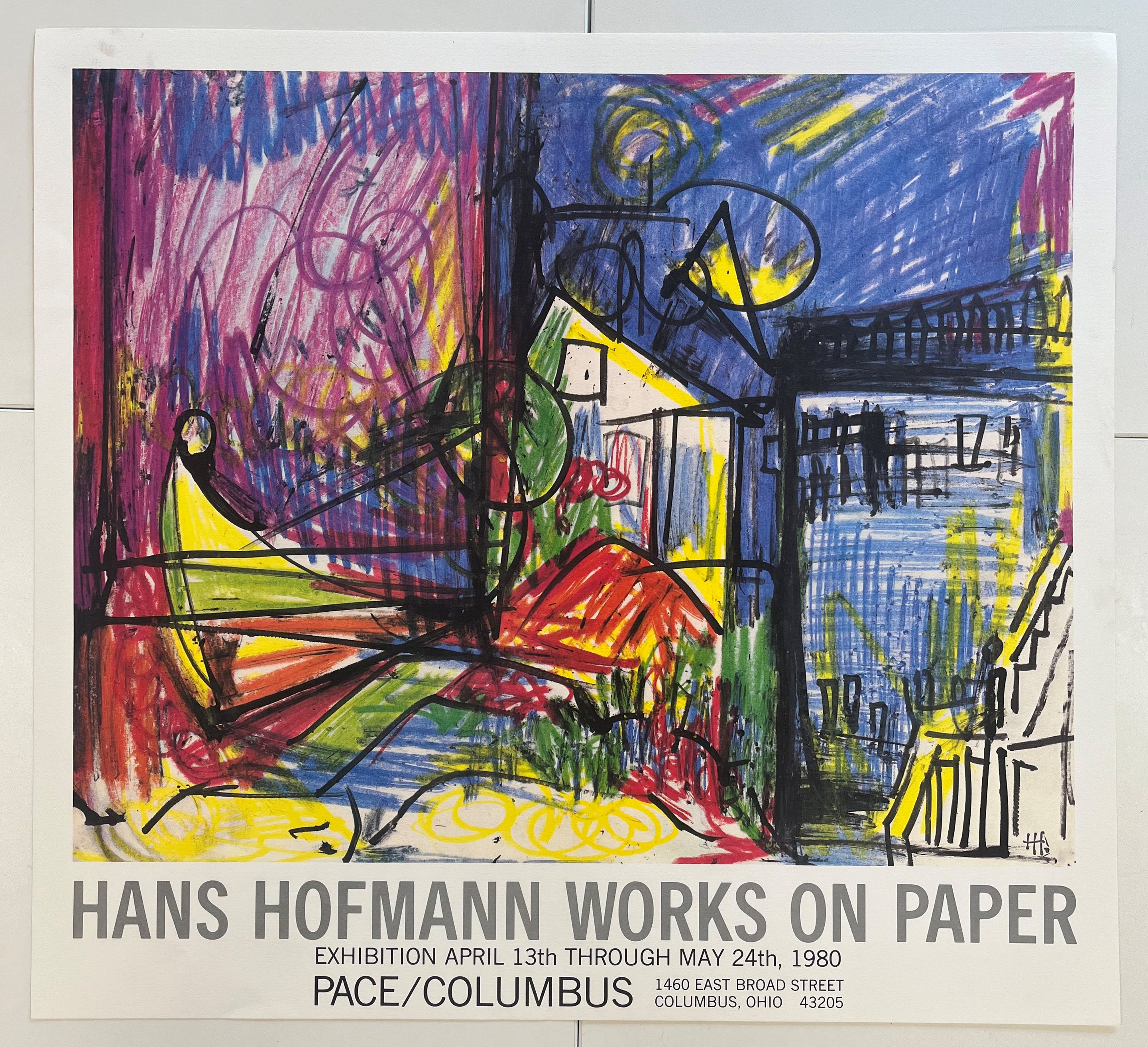 R.MOTHERWELL/A.TAPIES/HANS HOFMANN - EXHIBITION POSTERS (3) - Image 8 of 10