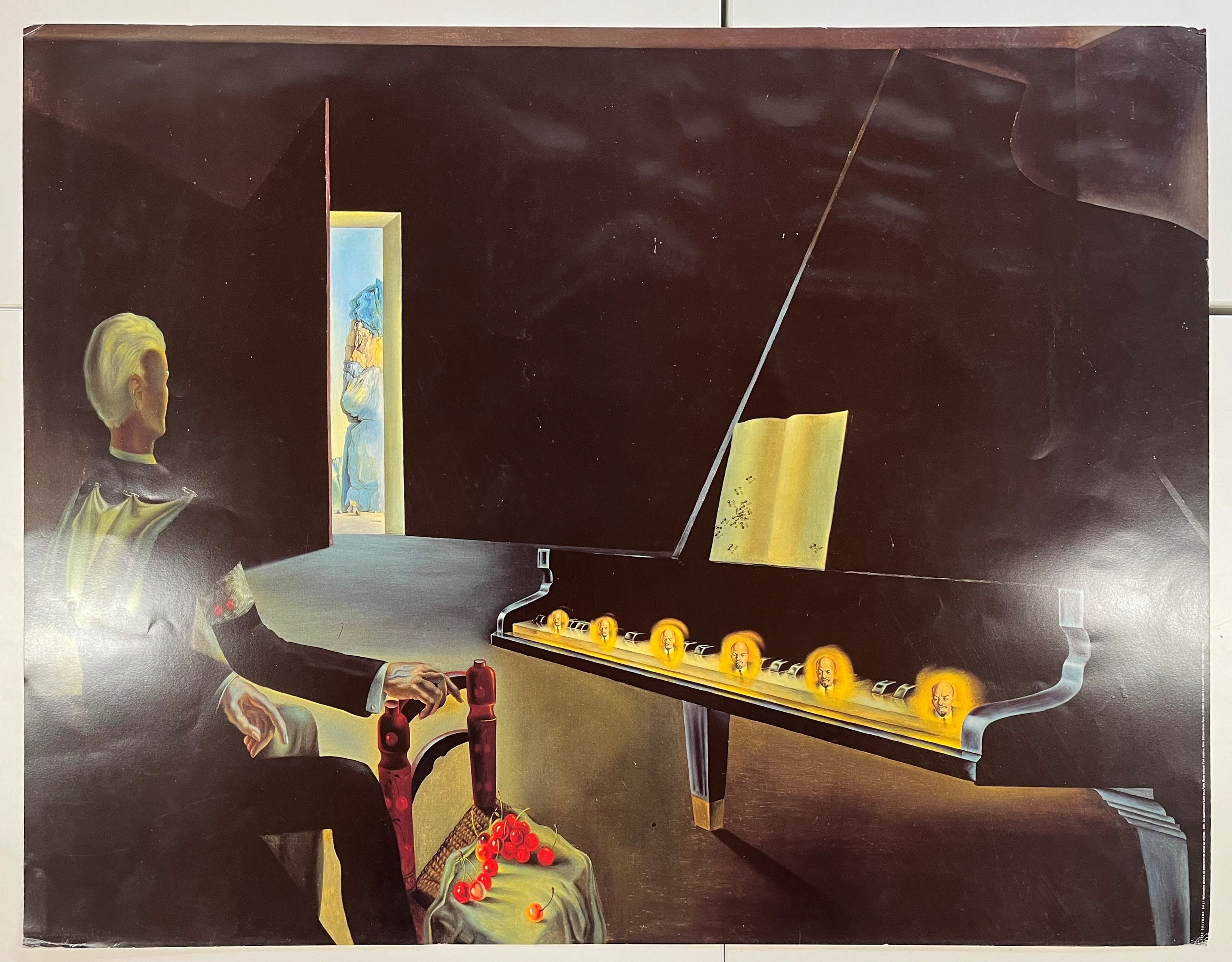 SIX VINTAGE SALVADOR DALI GALLERY POSTERS - Image 18 of 20