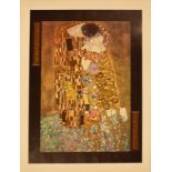 GUSTAV KLIMT - THE KISS - LITHOGRAPH ON PAPER