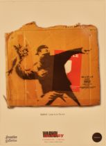 BANKSY - PROMO POSTER FOR WARHOL / BANKSY EXHIBITION, SICILY