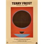 TERRY FROST RA - ' PAINTING IN THE 1980S ' EXHIBITION POSTER