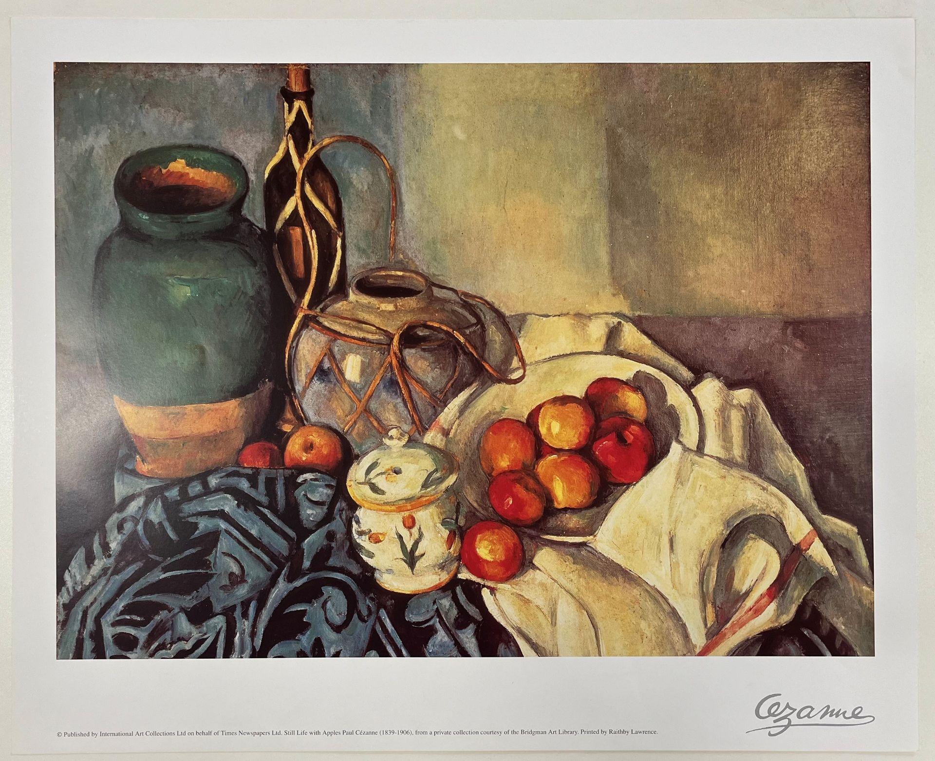 FIFTEEN VINTAGE GALLERY POSTERS AFTER CEZANNE, RENOIR & MORE - Image 19 of 46