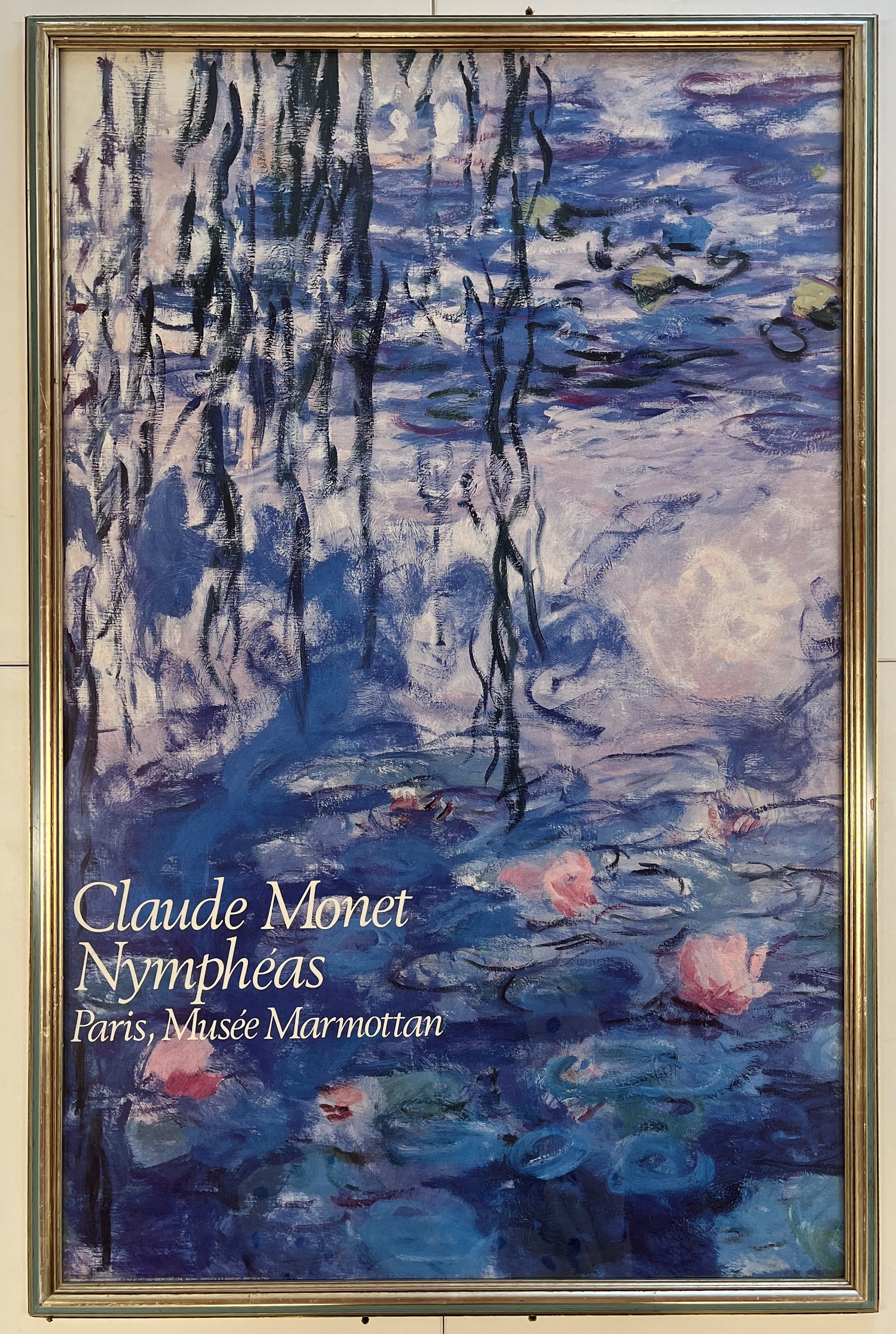 CLAUDE MONET MUSEE MARMOTTAN EXHIBITION POSTER T/W ANOTHER - Image 5 of 9