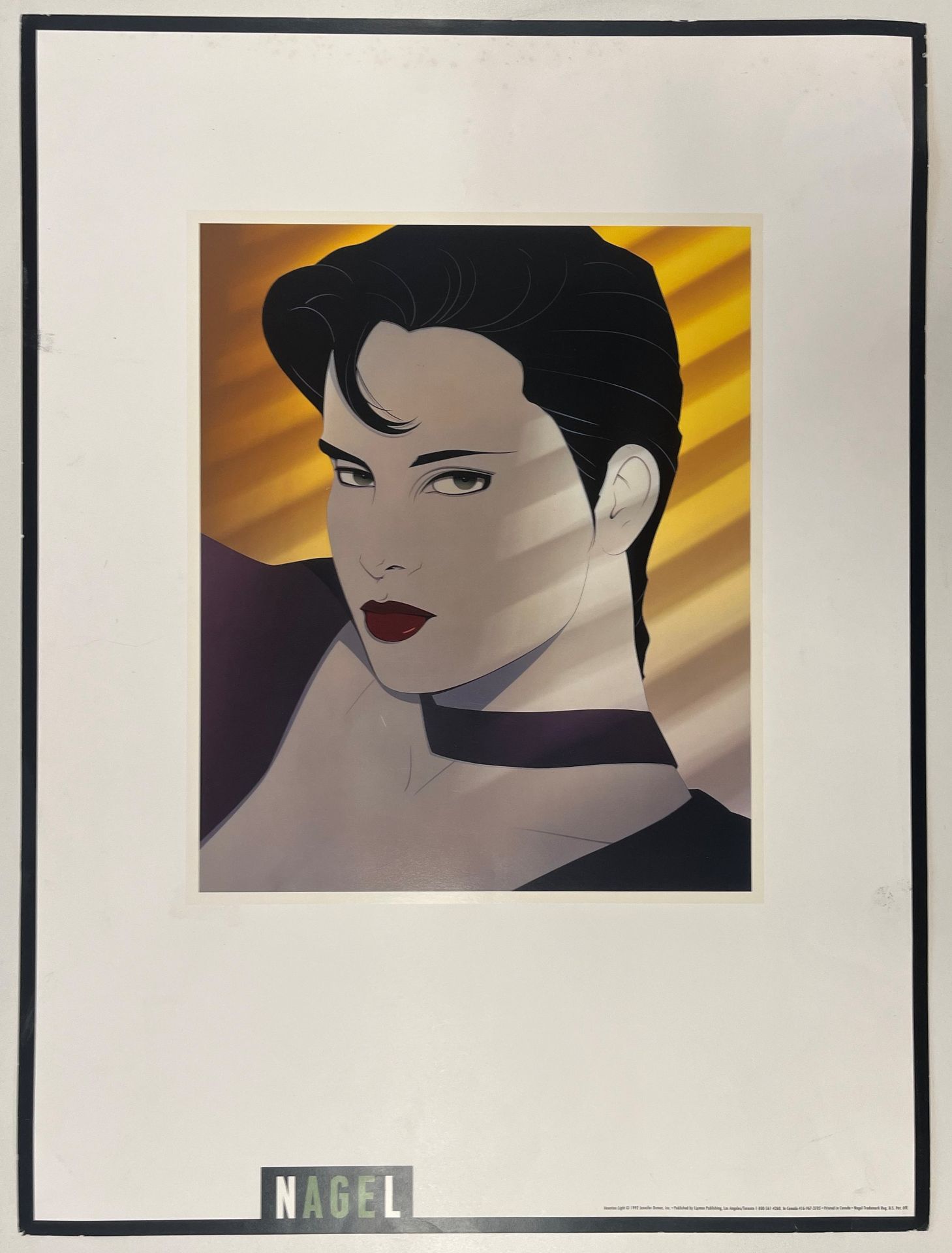 FOUR ASSORTED VINTAGE POSTERS - ANDY WARHOL/MAGRITTE/NAGEL - Image 2 of 13