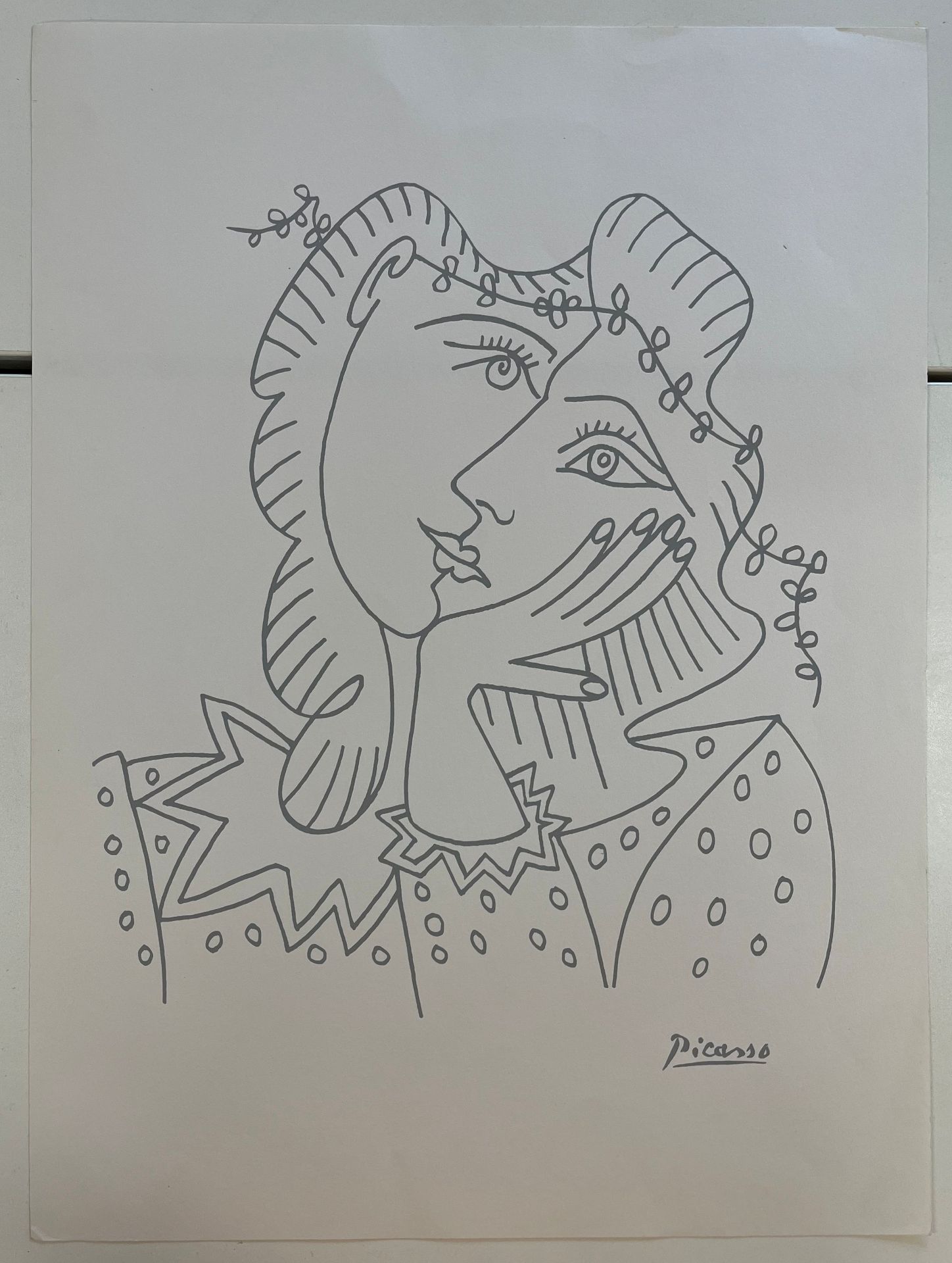SIX VINTAGE LITHOGRAPHS & SERIGRAPHS AFTER PABLO PICASSO - Image 16 of 19