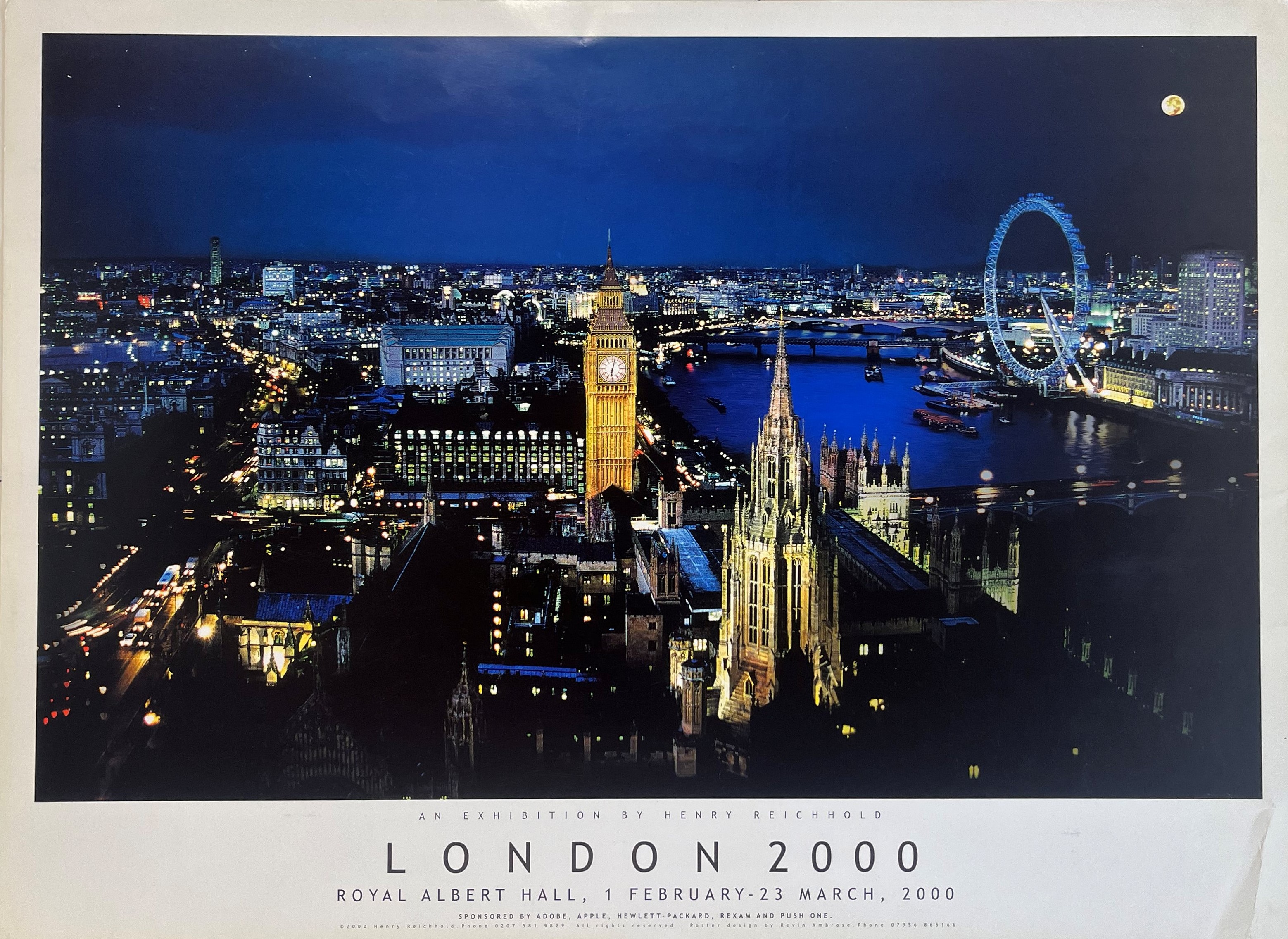 THREE MILLENNIUM POSTERS - LONDON - Image 8 of 10