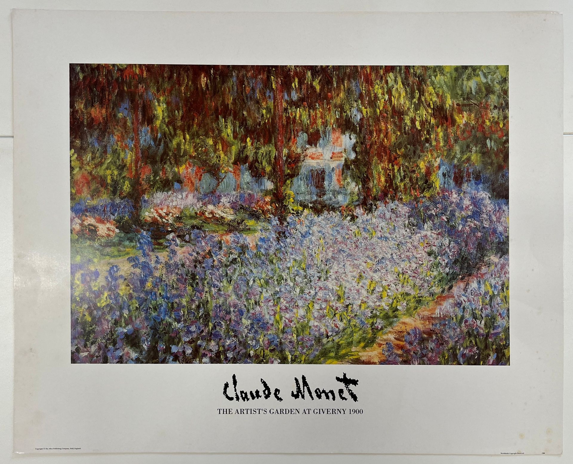 SIX VINTAGE GALLERY POSTER AFTER CLAUDE MONET - Image 17 of 19