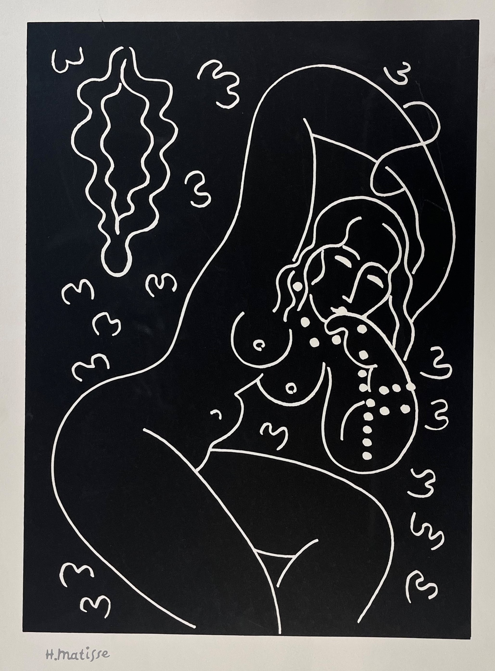 SIX VINTAGE LITHOGRAPHS ON PAPER AFTER HENRI MATISSE - Image 8 of 19