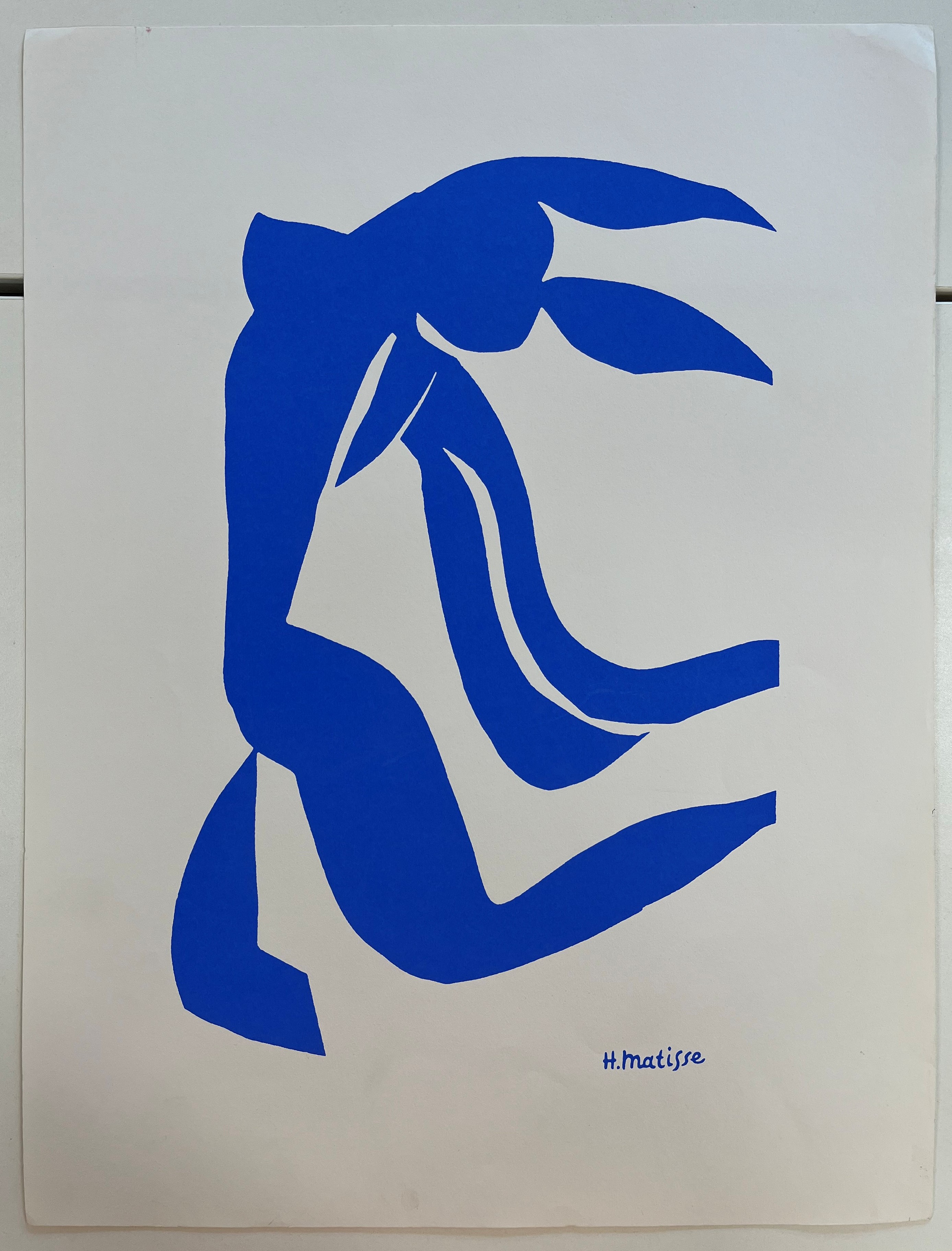 SIX VINTAGE LITHOGRAPHS ON PAPER AFTER HENRI MATISSE - Image 7 of 19