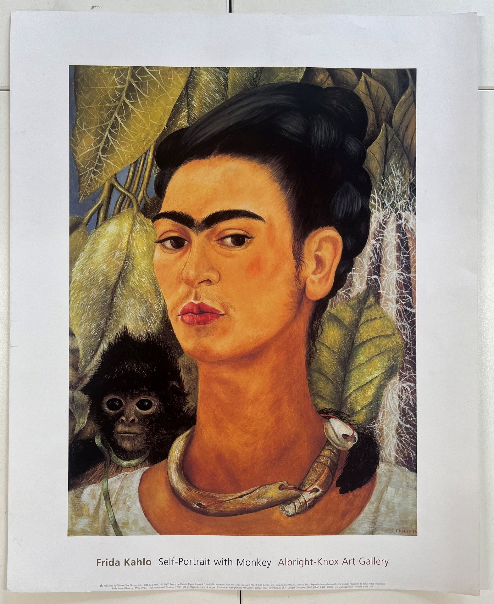 H. MATISSE/F. KAHLO/J. DUBUFFET/D. LEVINE - EXHIBTION POSTERS - Image 4 of 10