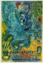 MARC CHAGALL - THE MAGIC FLUTE - LITHOGRAPH PRINT