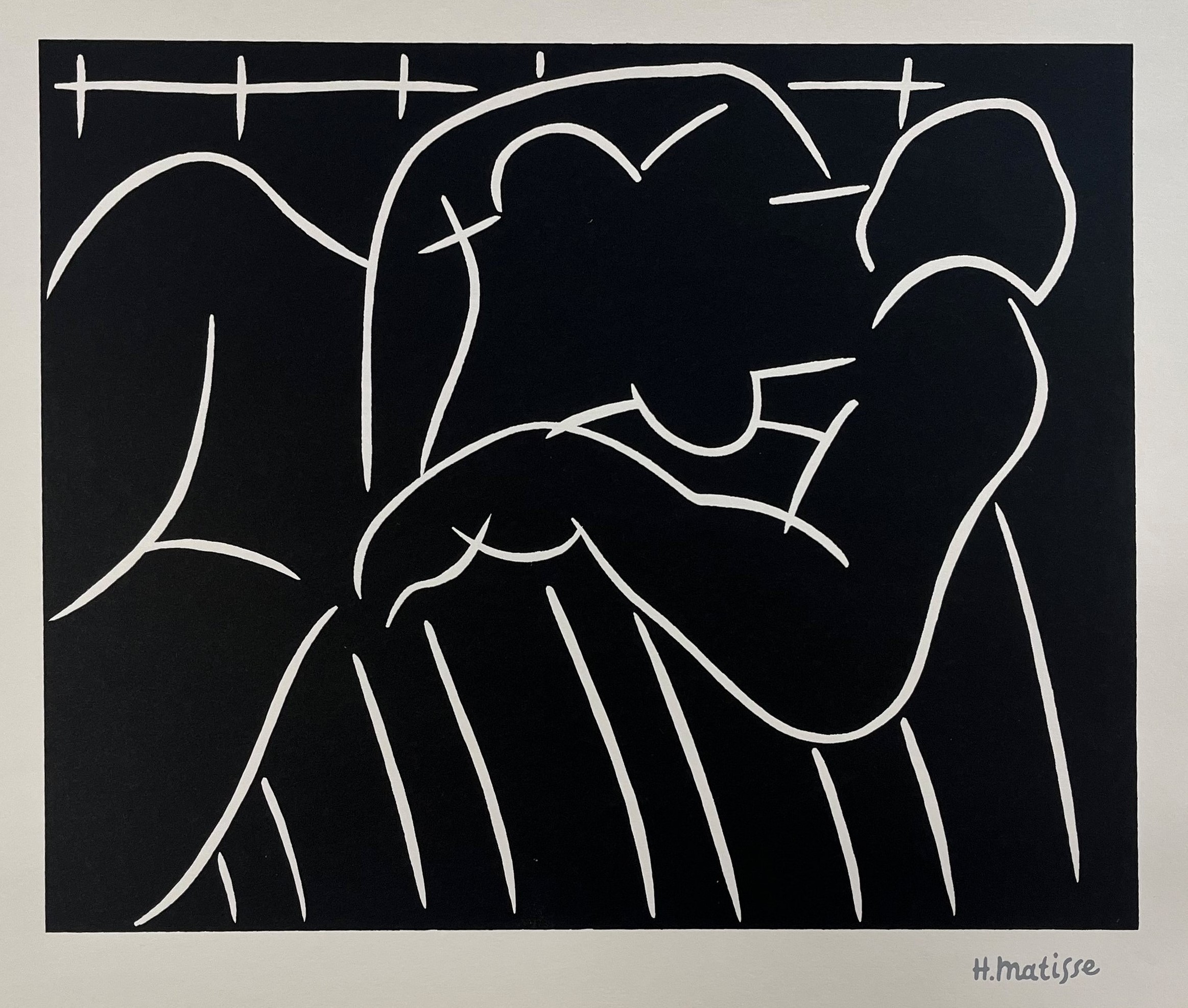 SIX VINTAGE LITHOGRAPHS ON PAPER AFTER HENRI MATISSE - Image 17 of 19