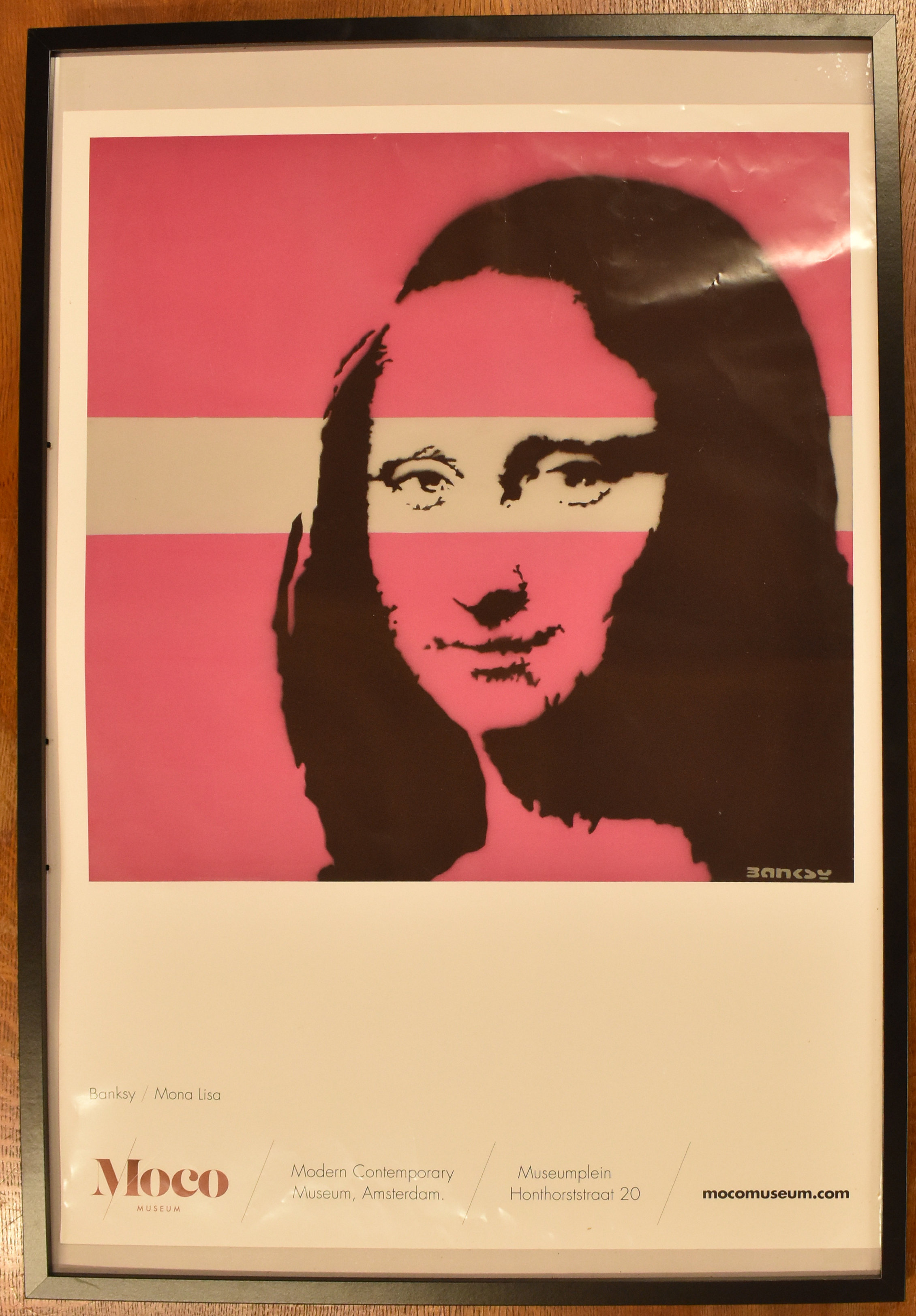 BANKSY - MONA LISA POSTER BY MOCO MUSEUM, AMSTERDAM - Image 2 of 5