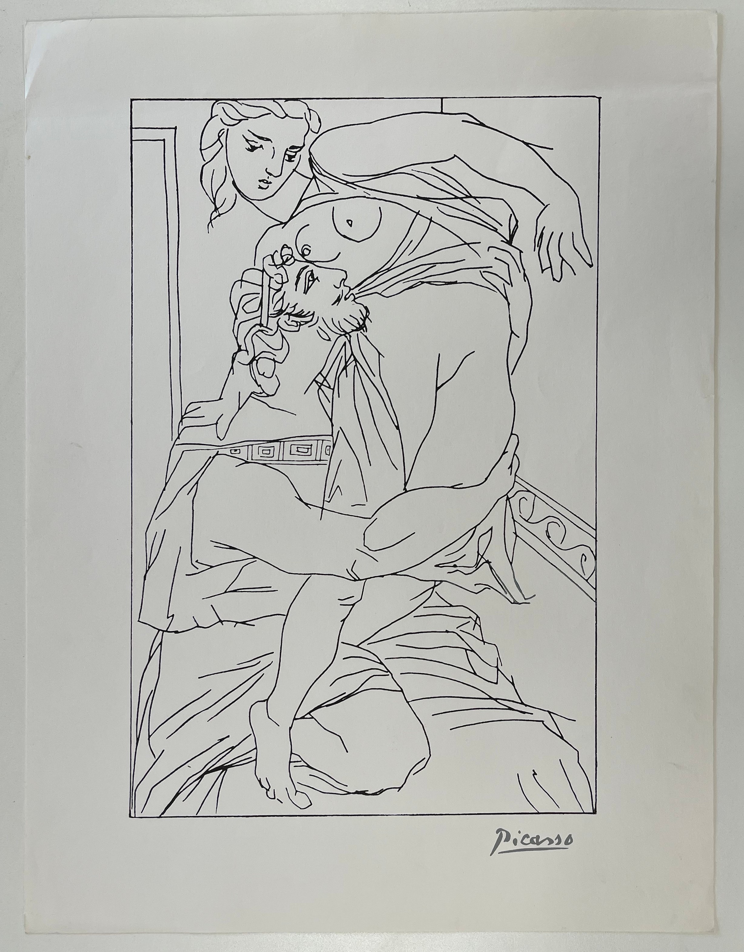 FIVE LITHOGRAPHS ON PAPER AFTER PABLO PICASSO - Image 14 of 16