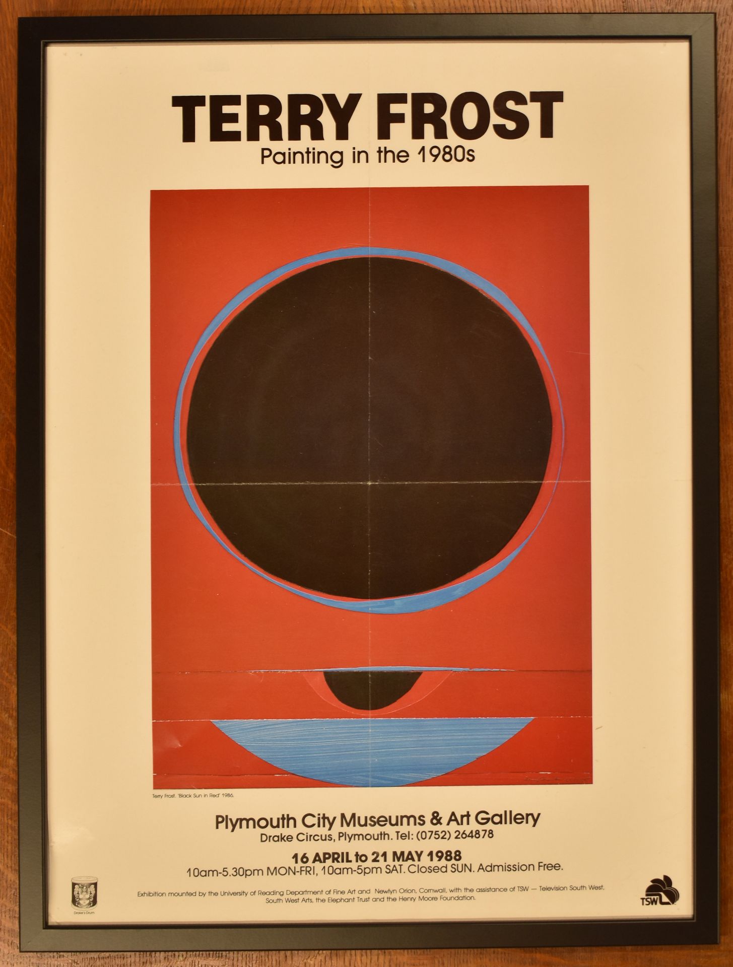 TERRY FROST RA - ' PAINTING IN THE 1980S ' EXHIBITION POSTER - Image 2 of 5