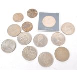 COLLECTION OF BRITISH COMMEMORATIVE COINS