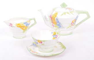 ROYAL PARAGON - EARLY 20TH CENTURY ART DECO BACHELORS TEA SET