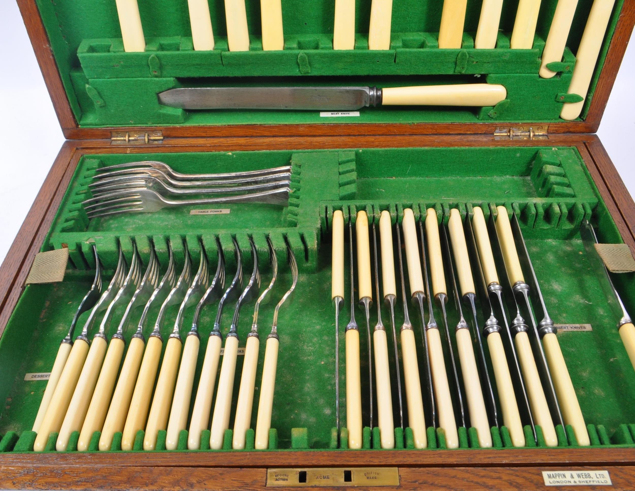 MAPPIN & WEBB - MID 20TH CENTURY CANTEEN OF CUTLERY - Image 2 of 21