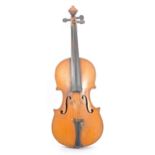 J.T.L MIRECOURT - DULCIS ET FORTIS - 19TH CENTURY 1/2 SIZE VIOLIN