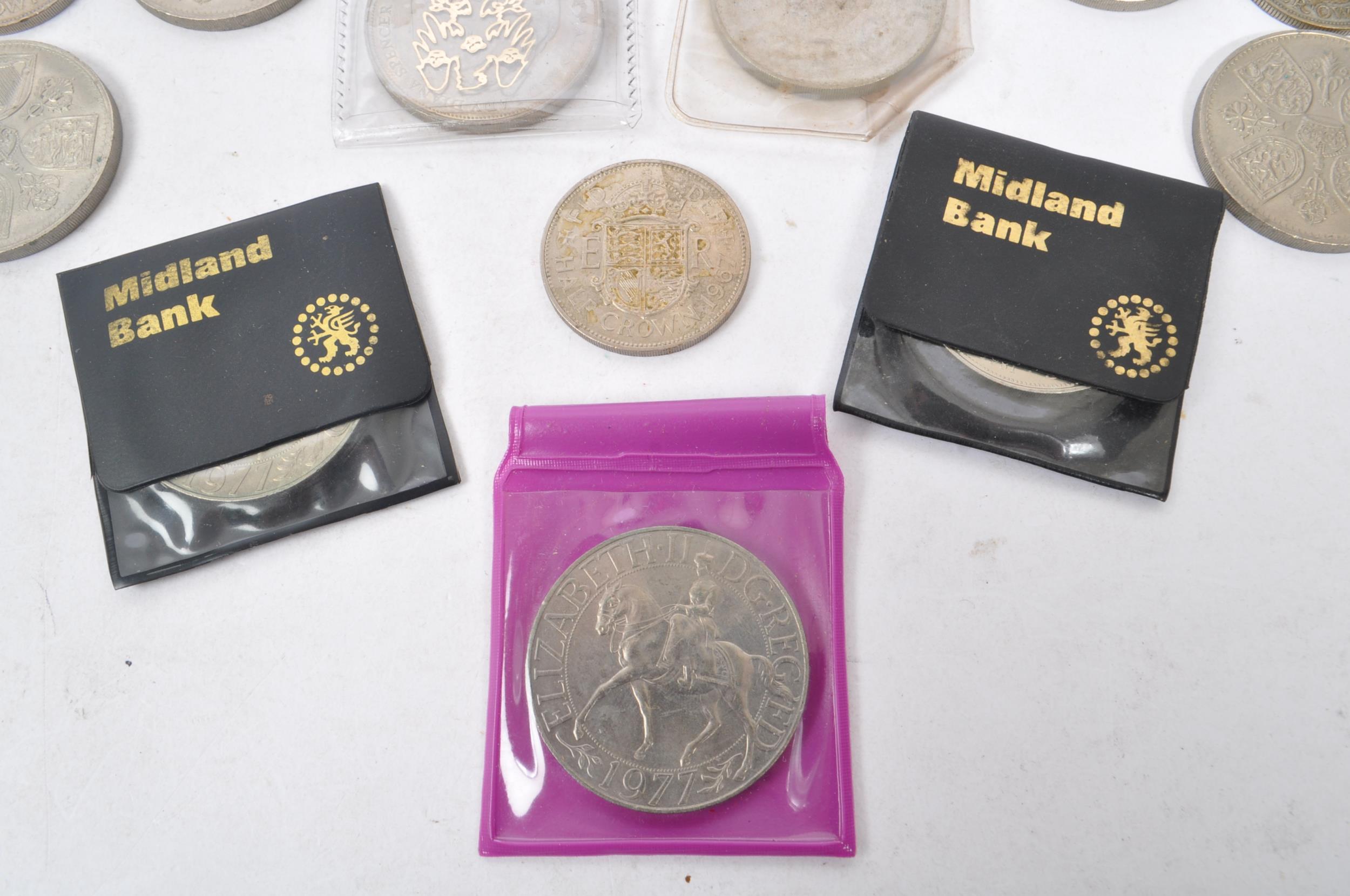 COLLECTION OF 20TH CENTURY BRITISH CURRENCY CROWN COINS - Image 6 of 6