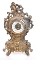 20TH CENTURY ART NOUVEAU STYLE MANTEL CLOCK - WEST GERMANY