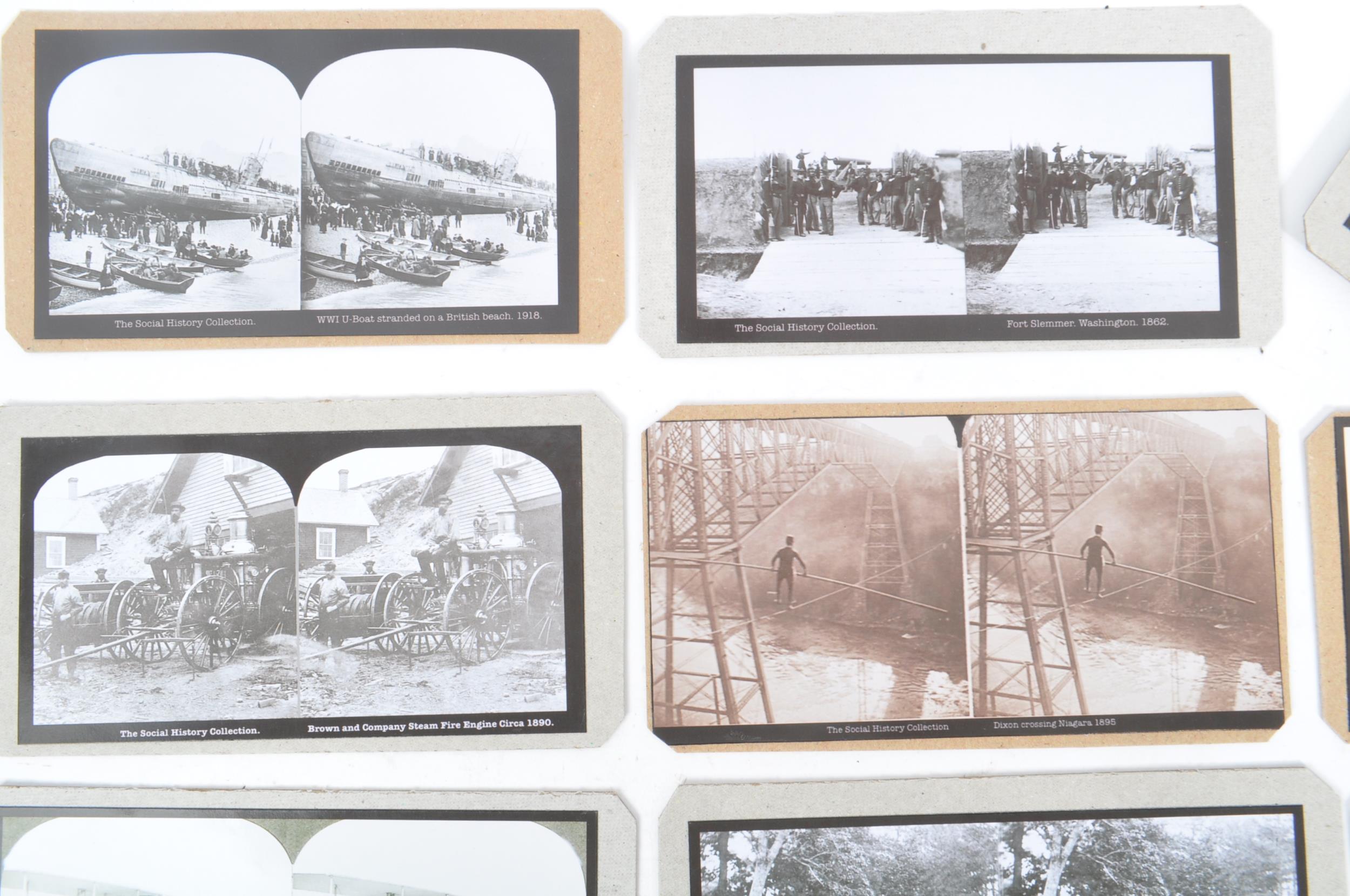 COLLECTION OF THIRTY NINE SOCIAL HISTORY STEREOGRAPHS - Image 5 of 7
