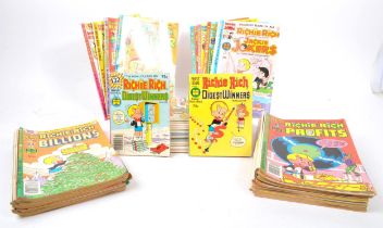 RICHIE RICH - COLLECTION OF FIFTY FIVE MAGAZINES